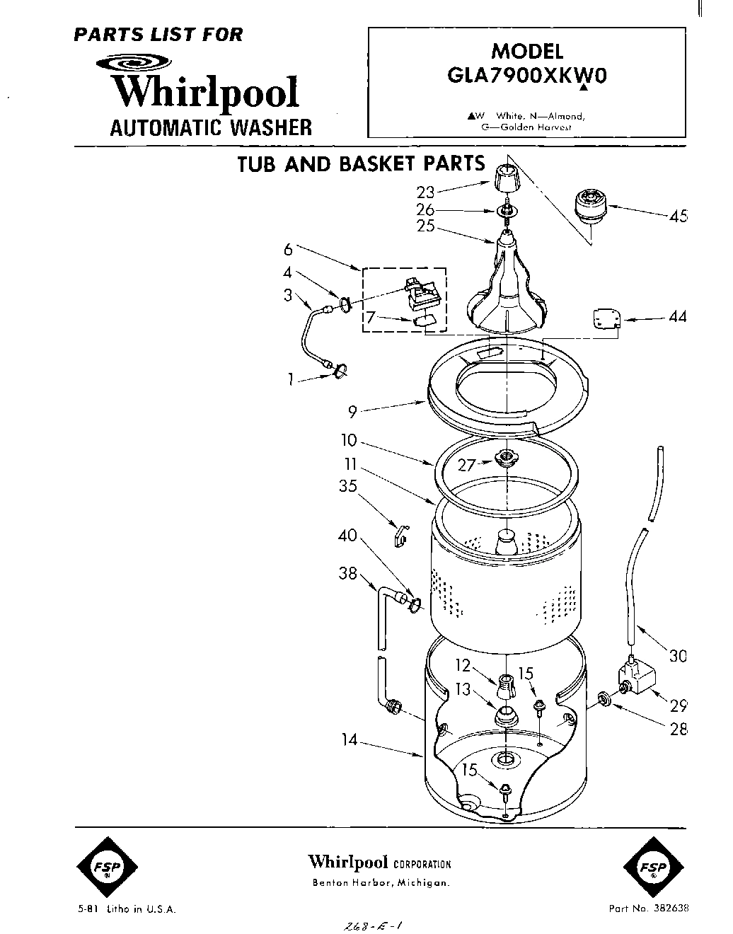 01 - TUB AND BASKET