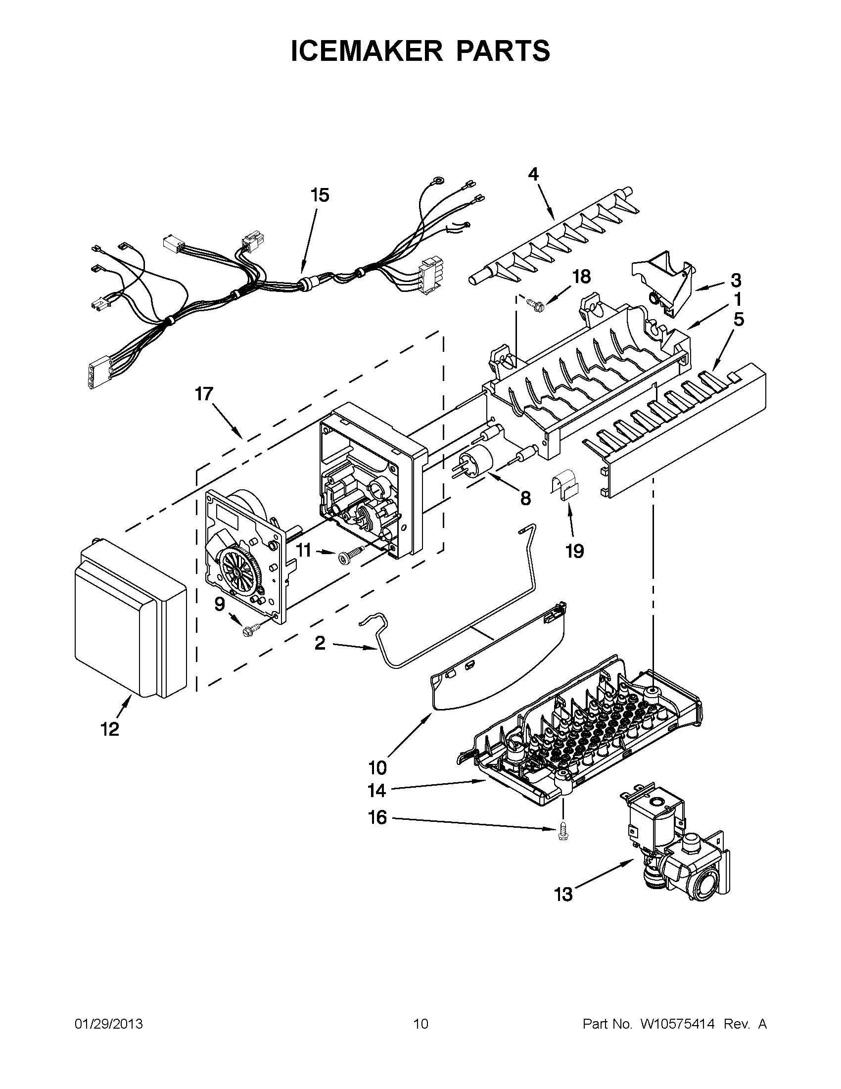05 - ICEMAKER PARTS