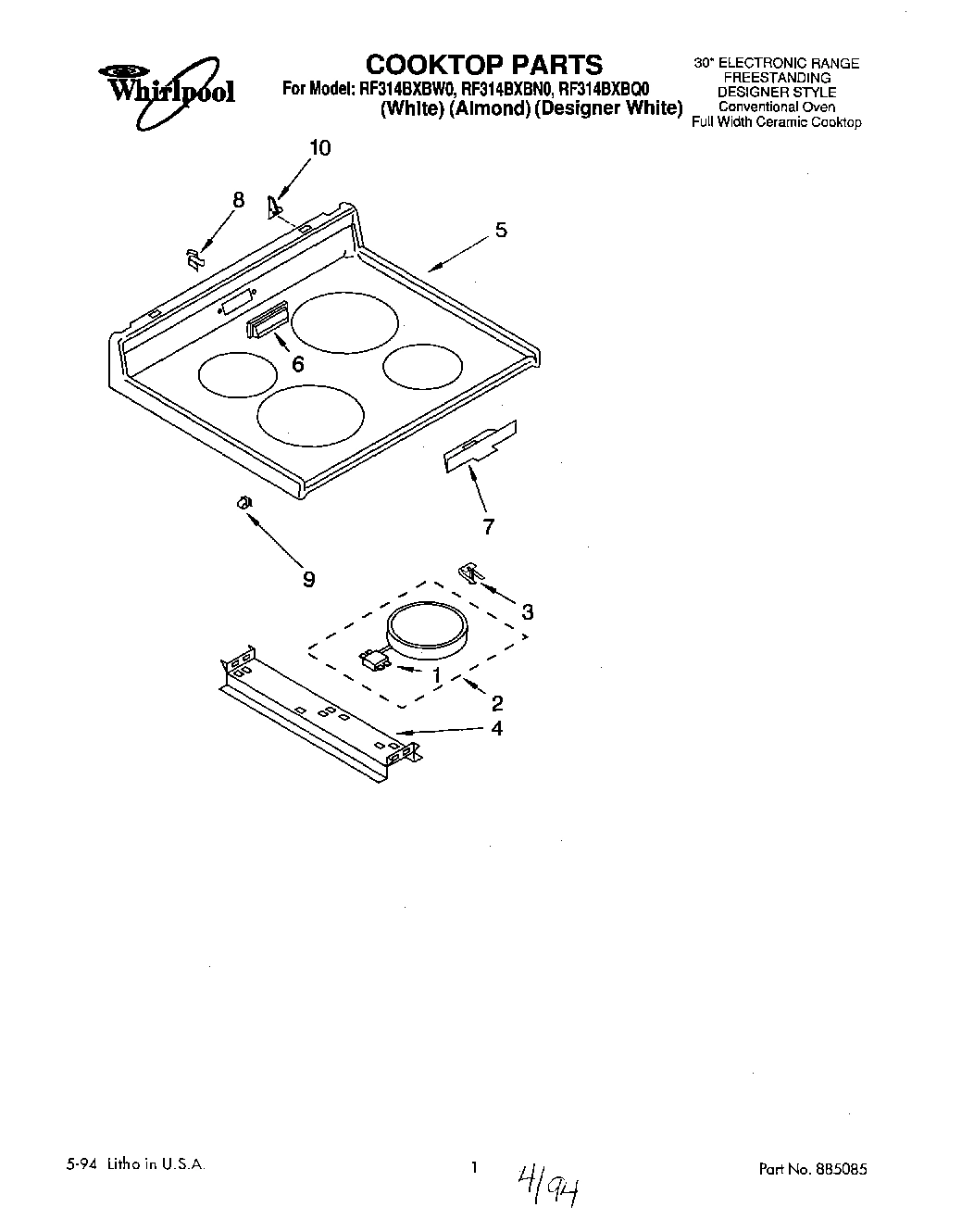 01 - COOKTOP, LITERATURE