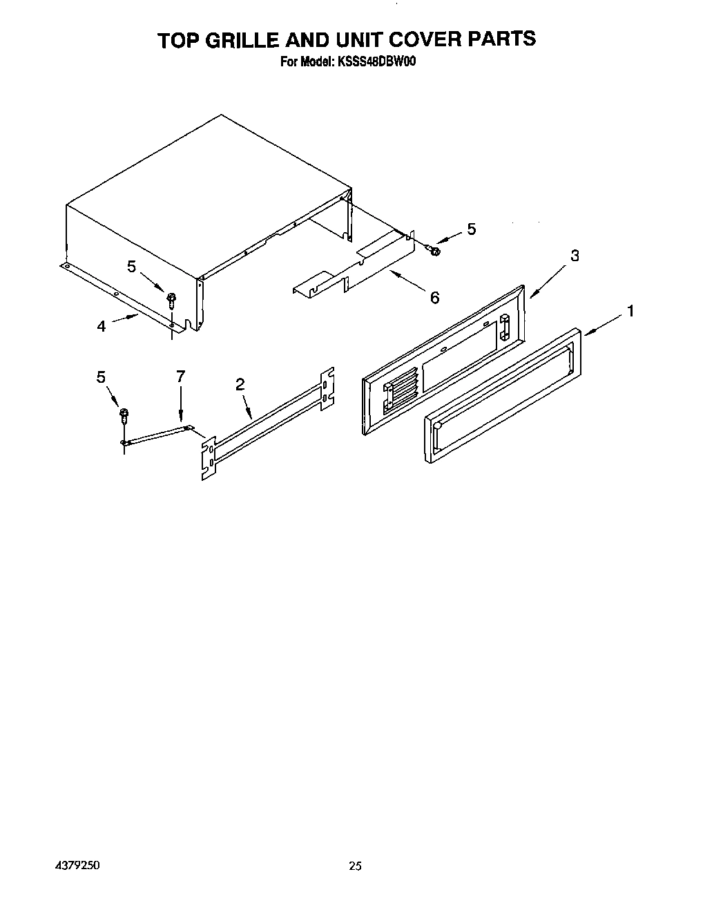14 - TOP GRILLE AND UNIT COVER