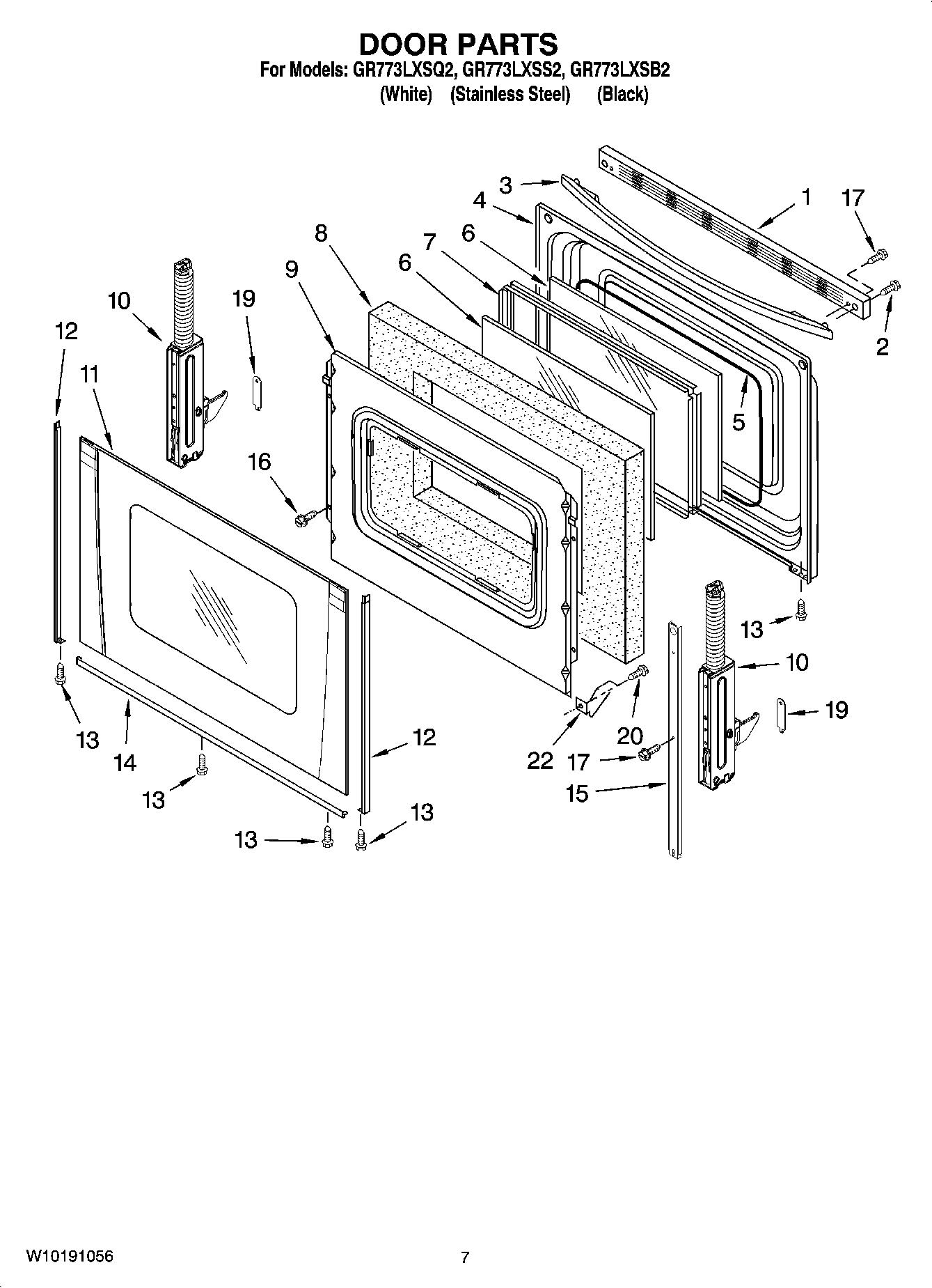 05 - DOOR PARTS, OPTIONAL PARTS