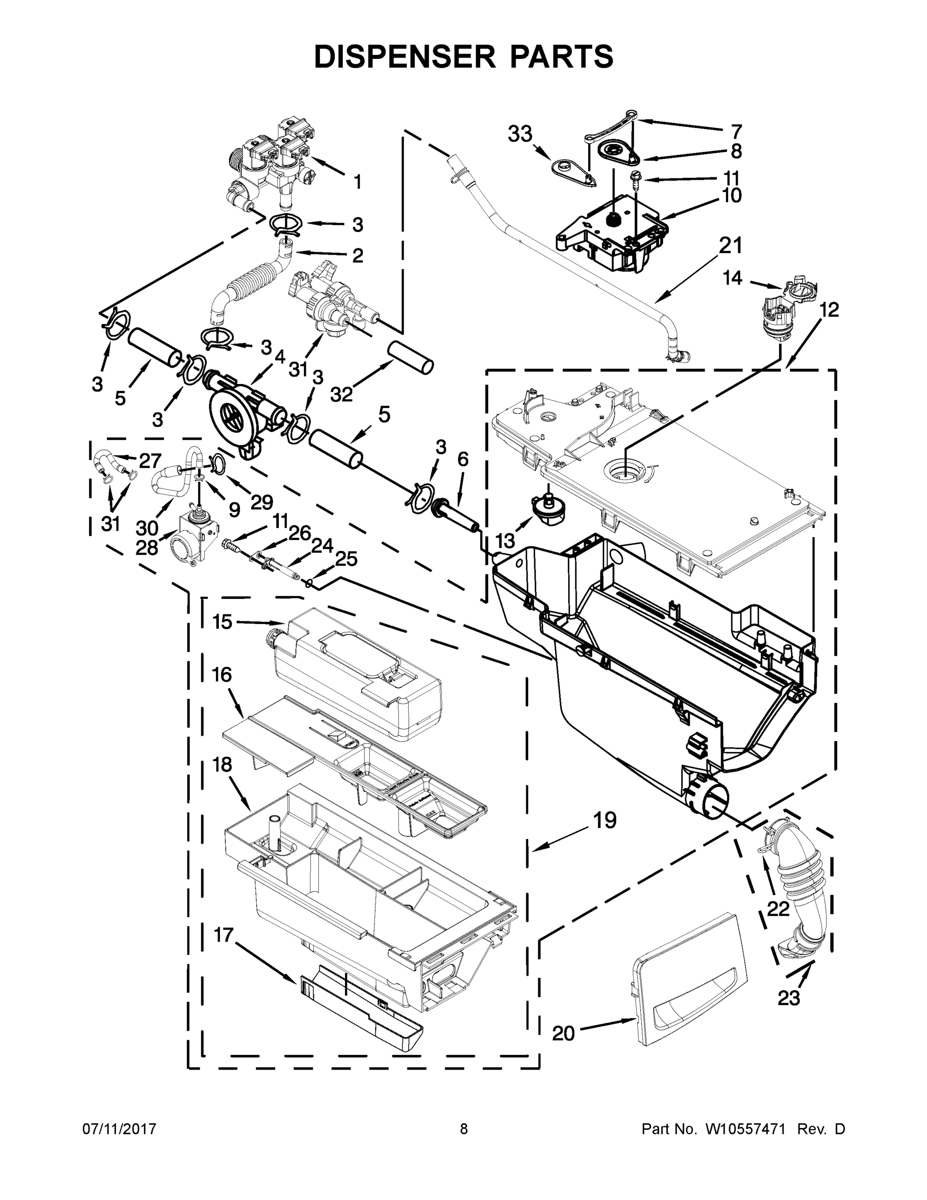 05 - DISPENSER PARTS