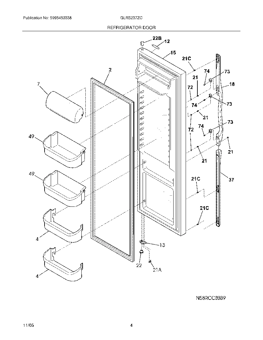 05 - REFRIGERATOR DOOR