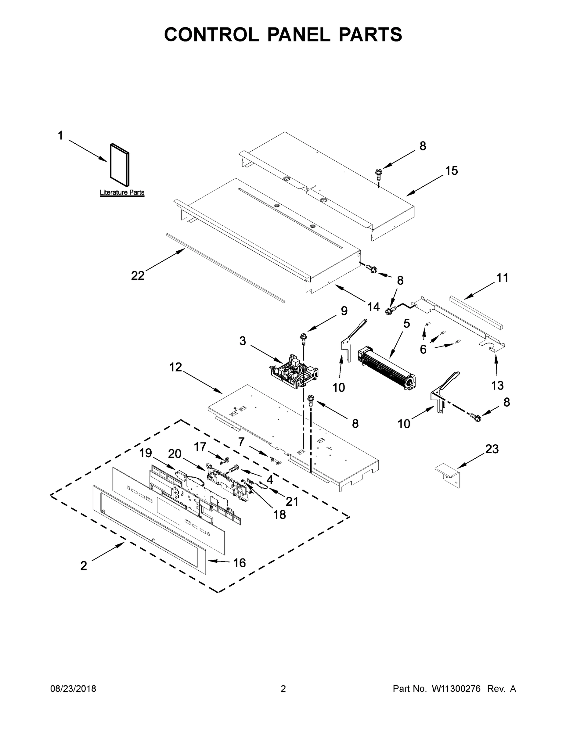 02 - CONTROL PANEL PARTS