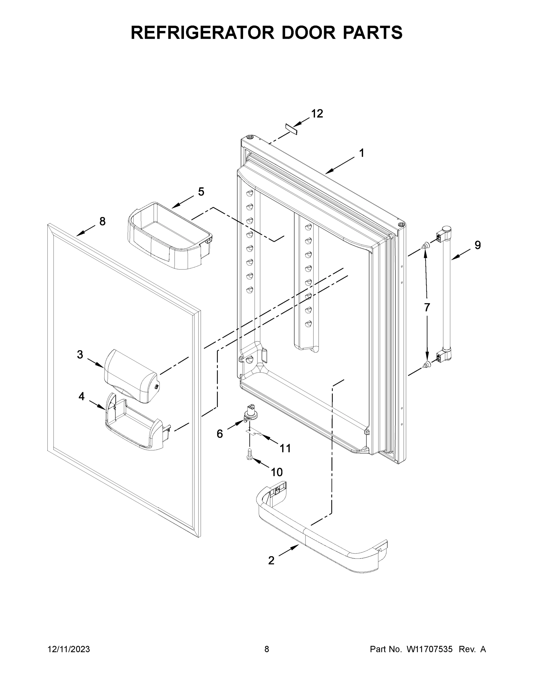 05 - REFRIGERATOR DOOR PARTS