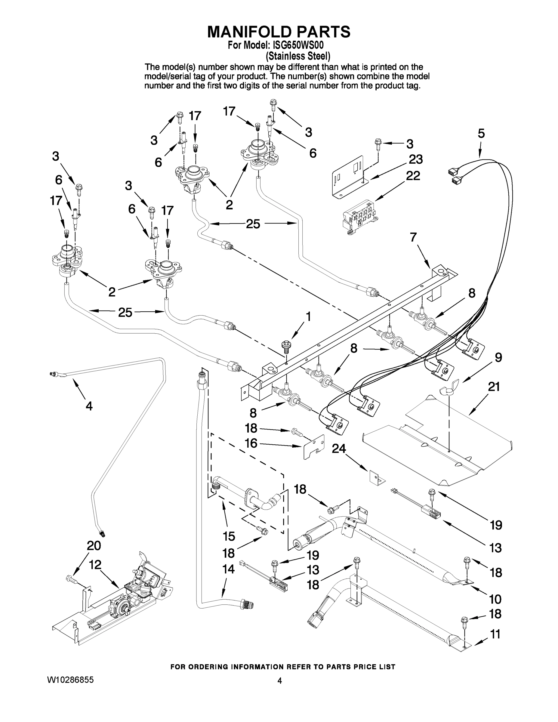 03 - MANIFOLD PARTS