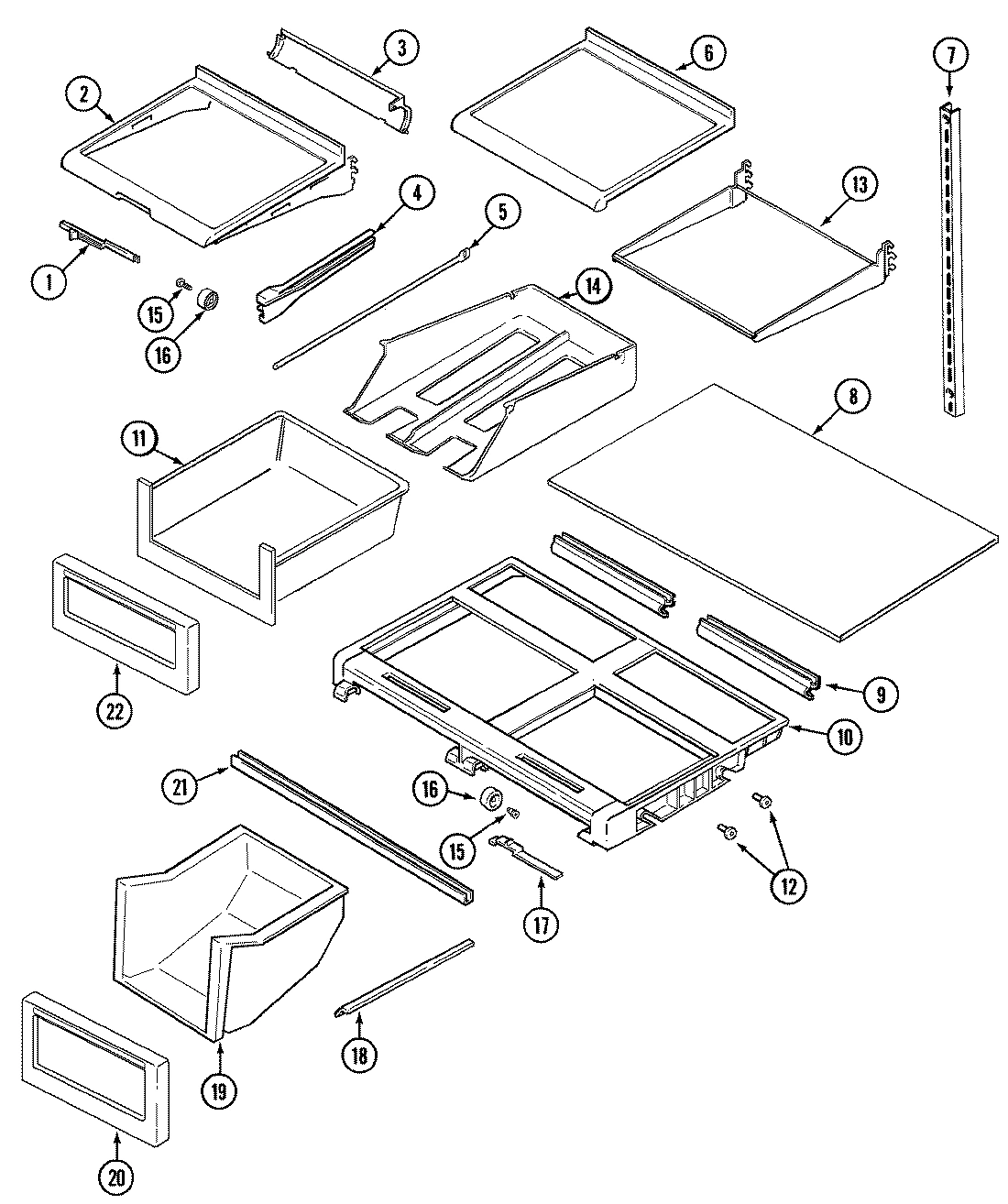 09 - SHELVES & ACCESSORIES