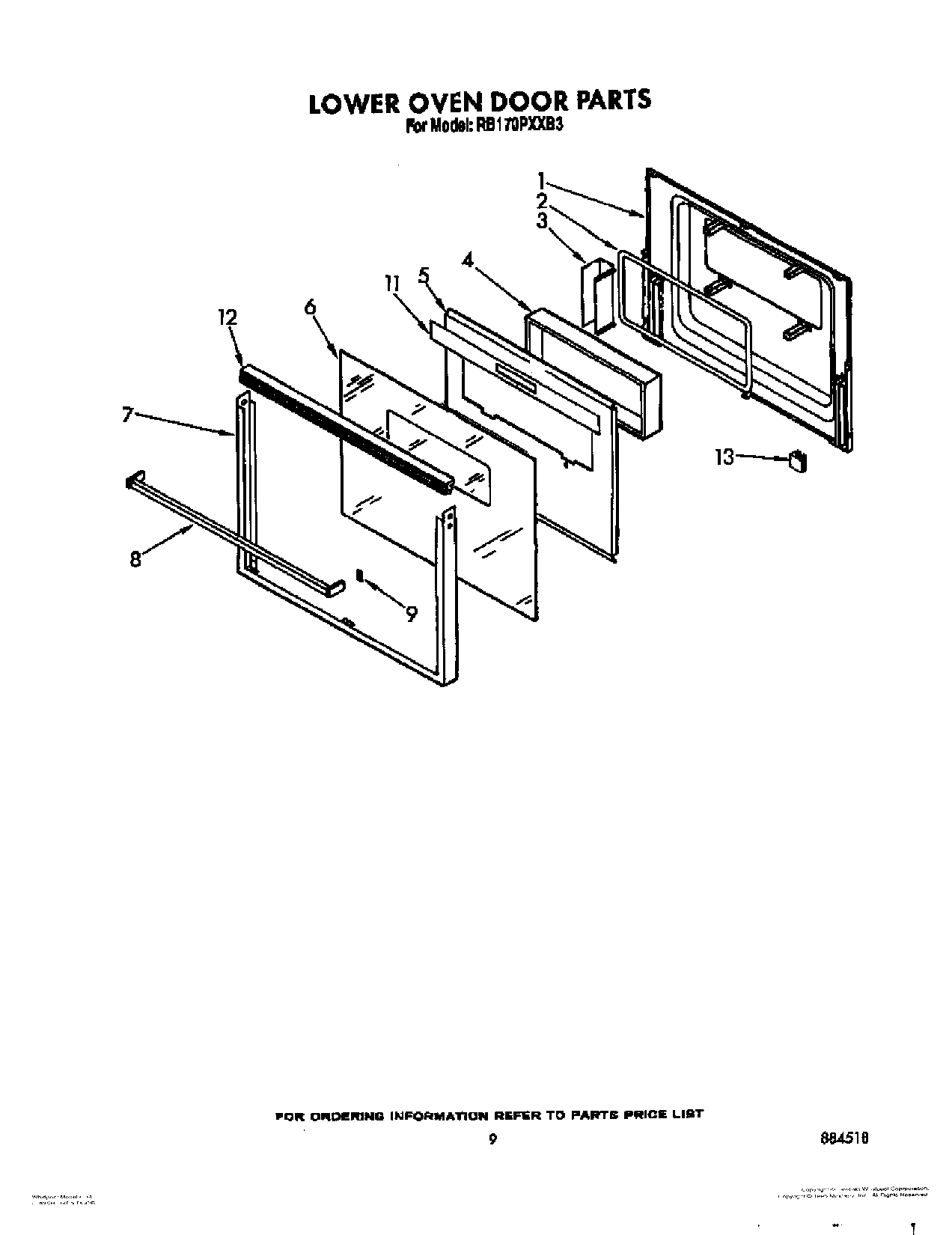 06 - LOWER OVEN DOOR
