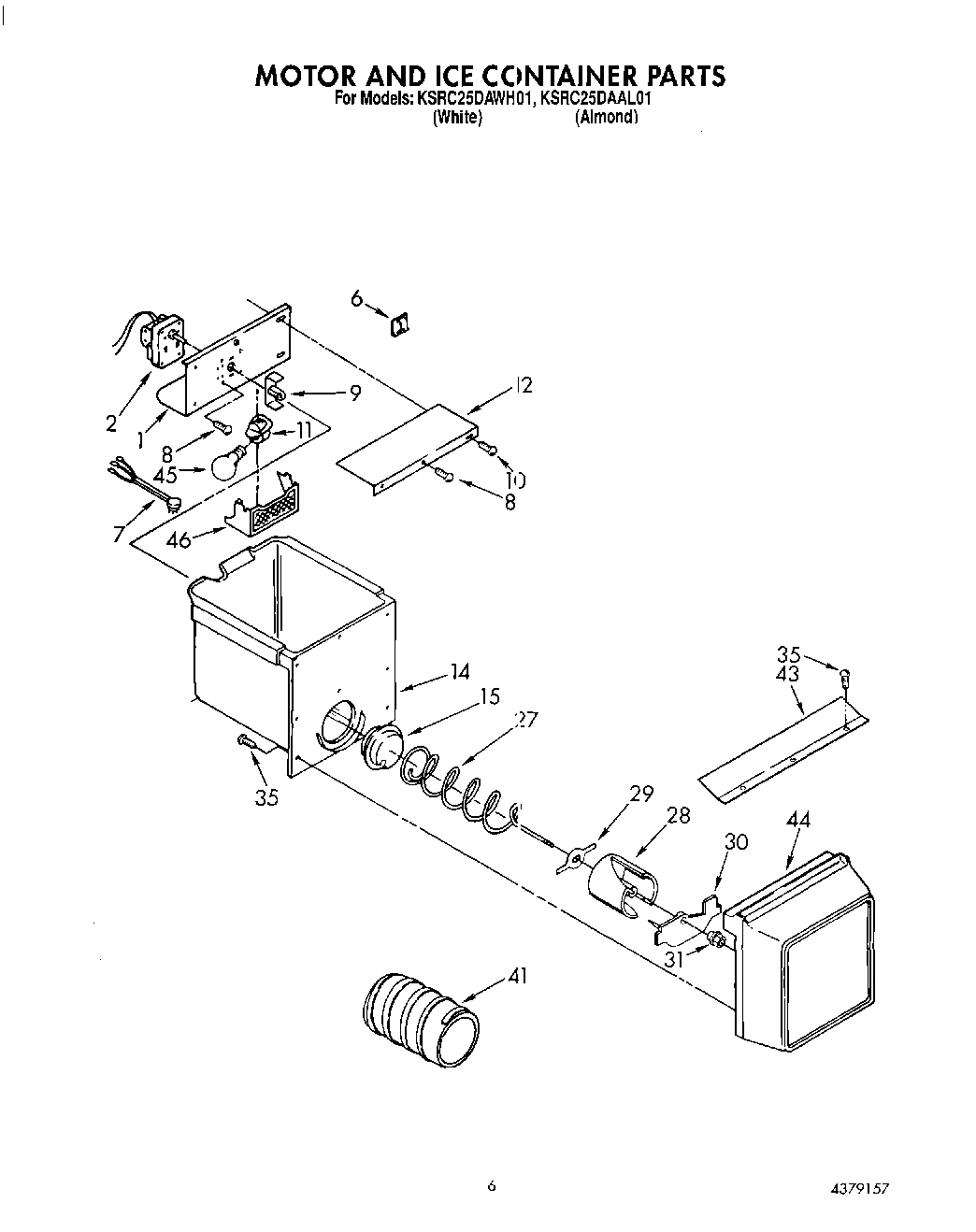 05 - MOTOR AND ICE CONTAINER