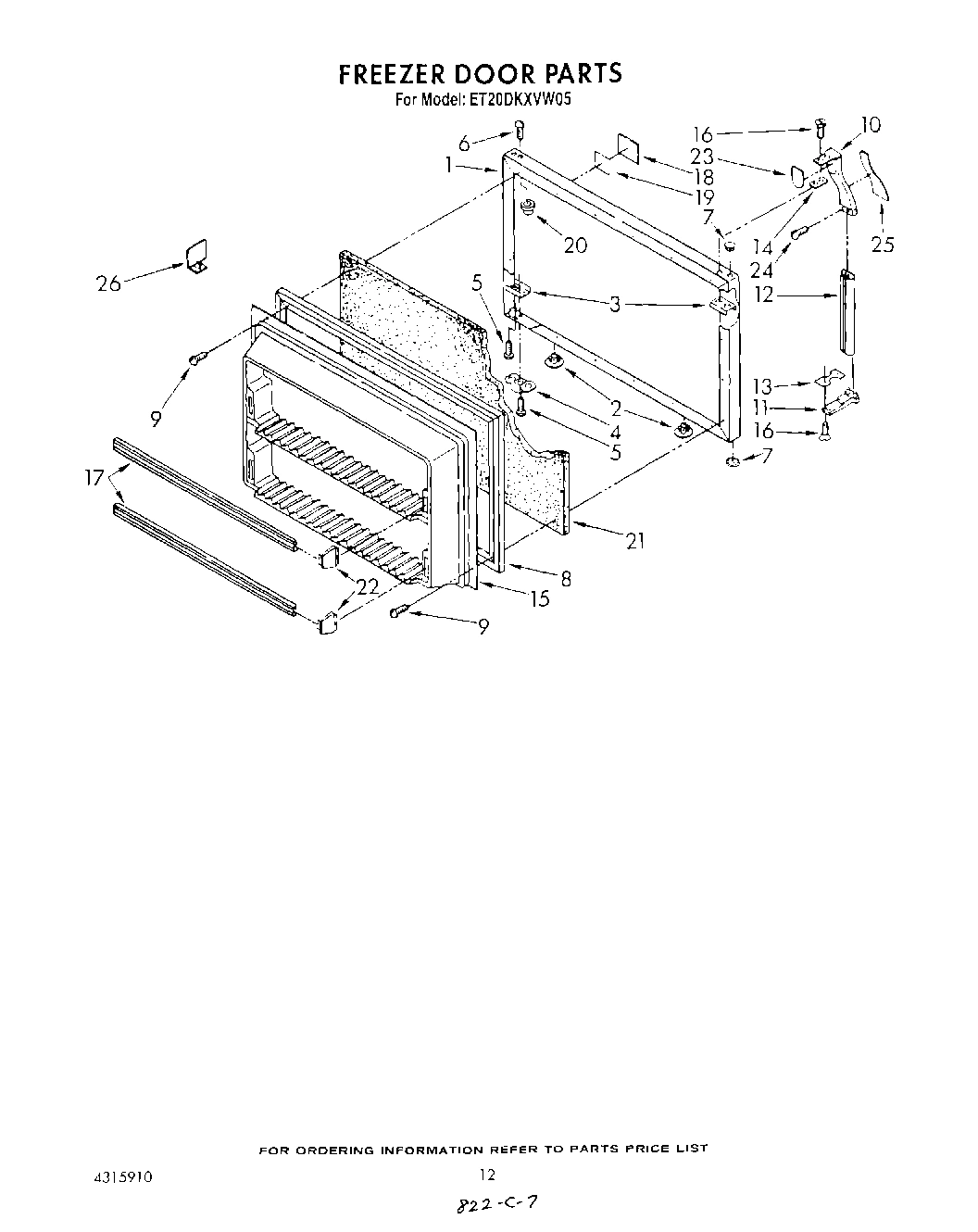 08 - FREEZER DOOR