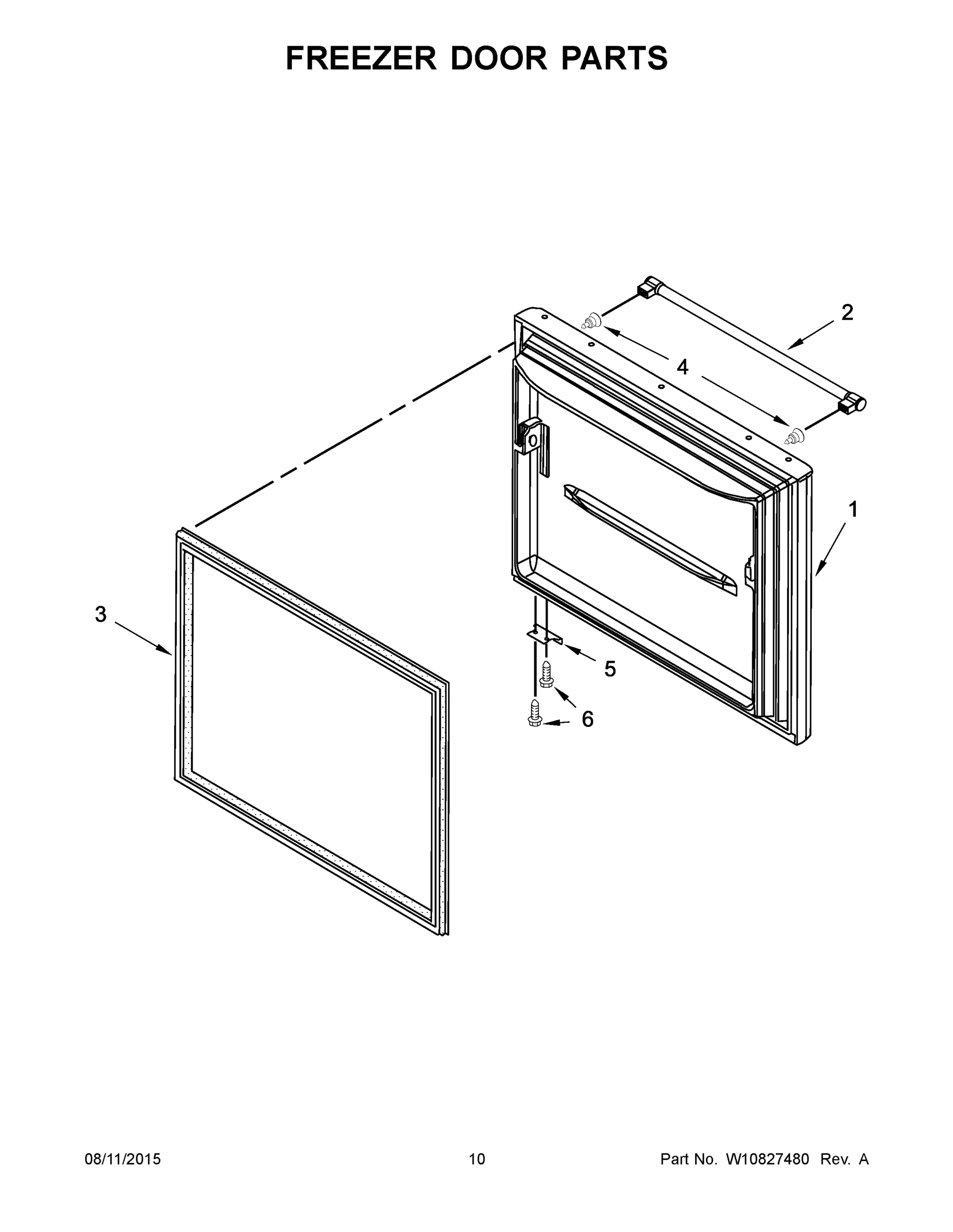 06 - FREEZER DOOR PARTS