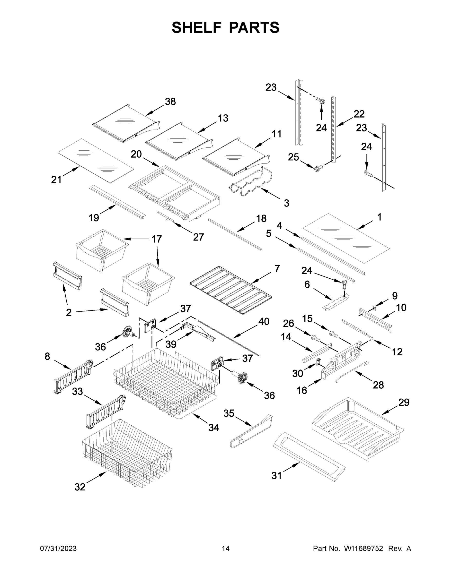 08 - SHELF PARTS
