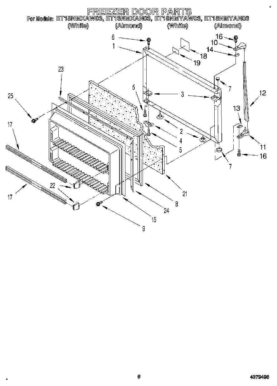 05 - FREEZER DOOR