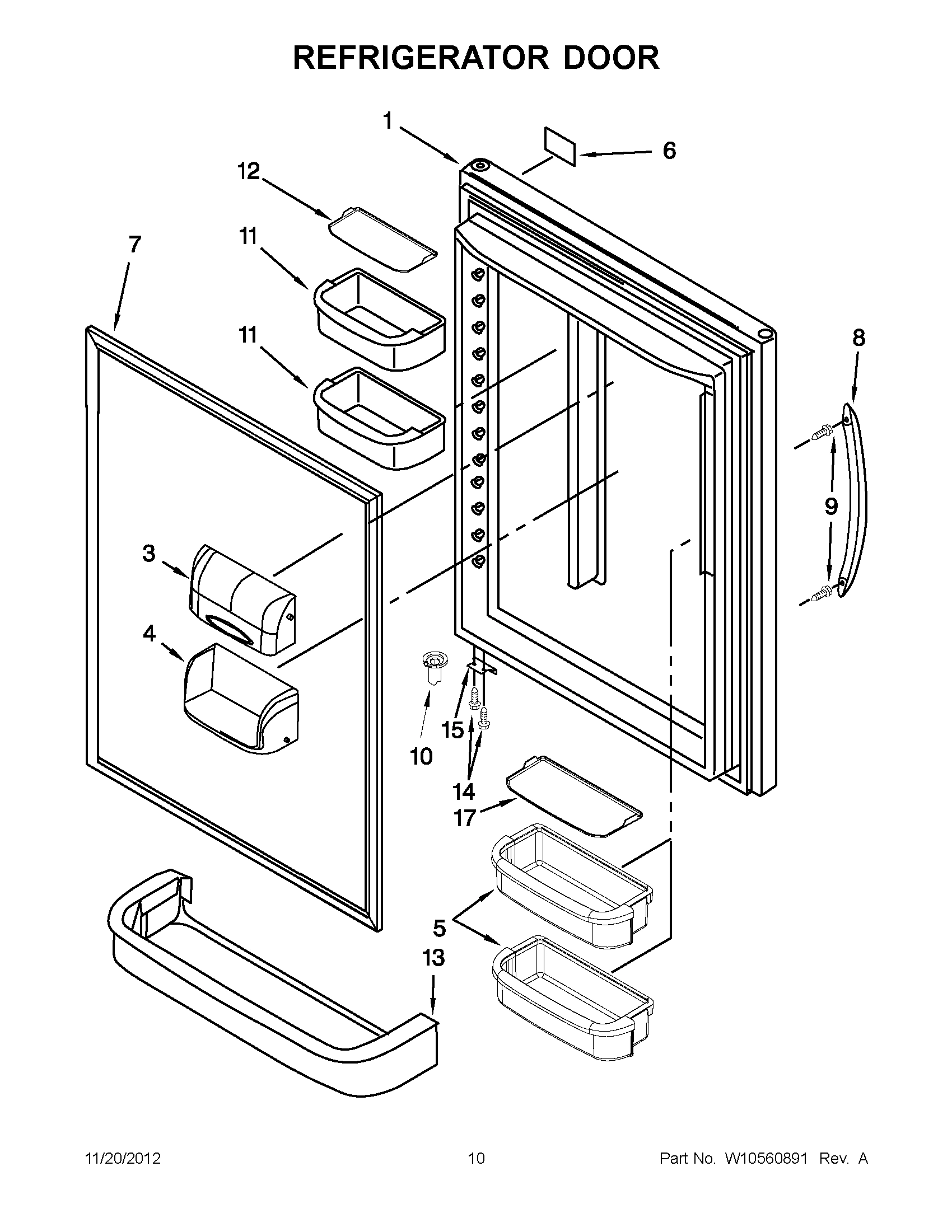 05 - REFRIGERATOR DOOR