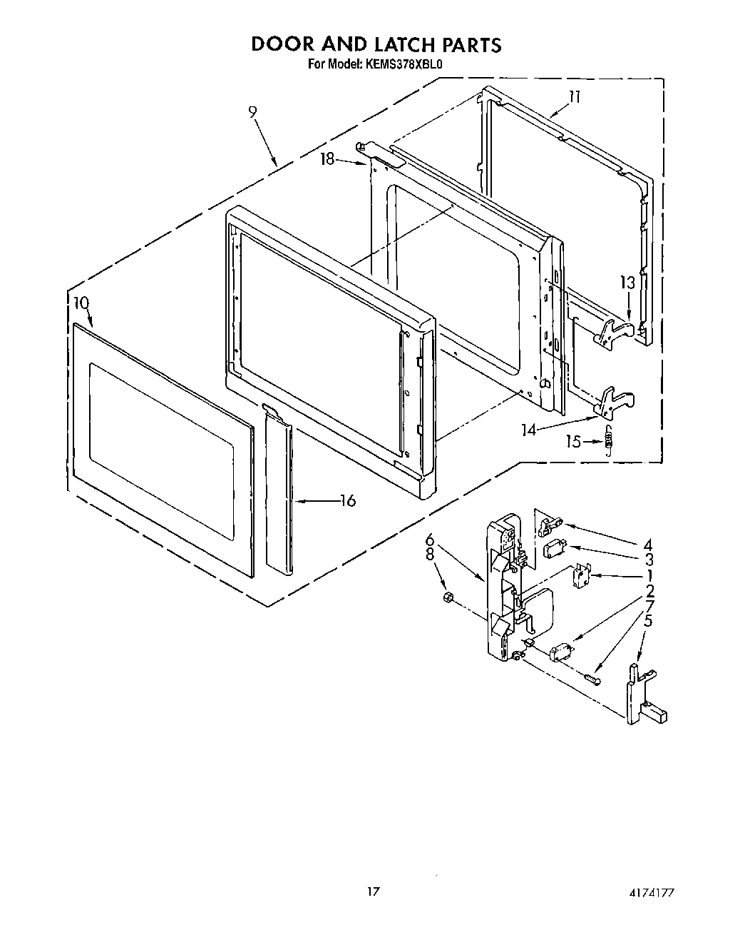 12 - DOOR AND LATCH
