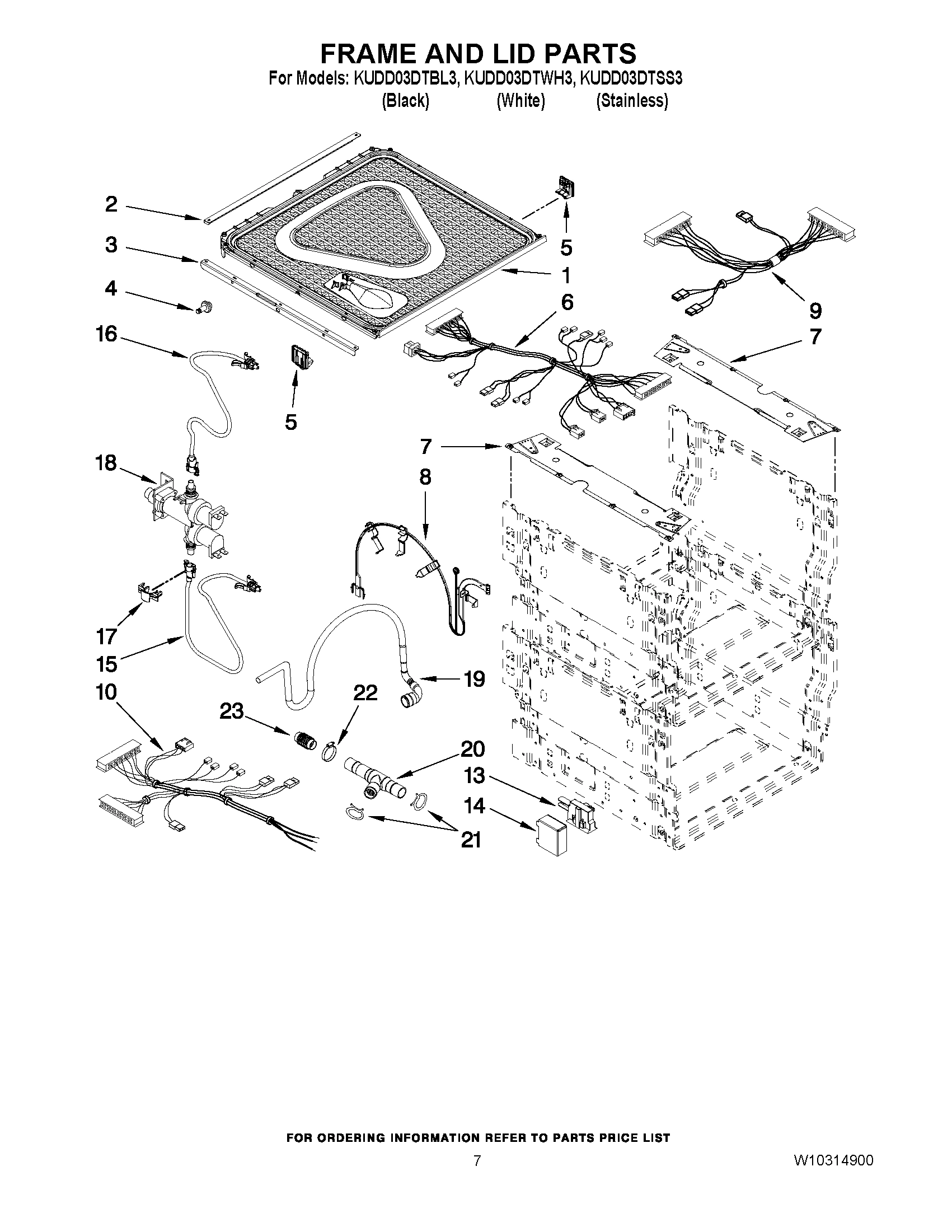 05 - FRAME AND LID PARTS