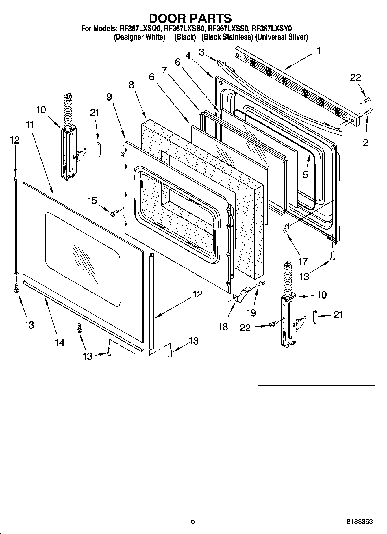 05 - DOOR PARTS, OPTIONAL PARTS