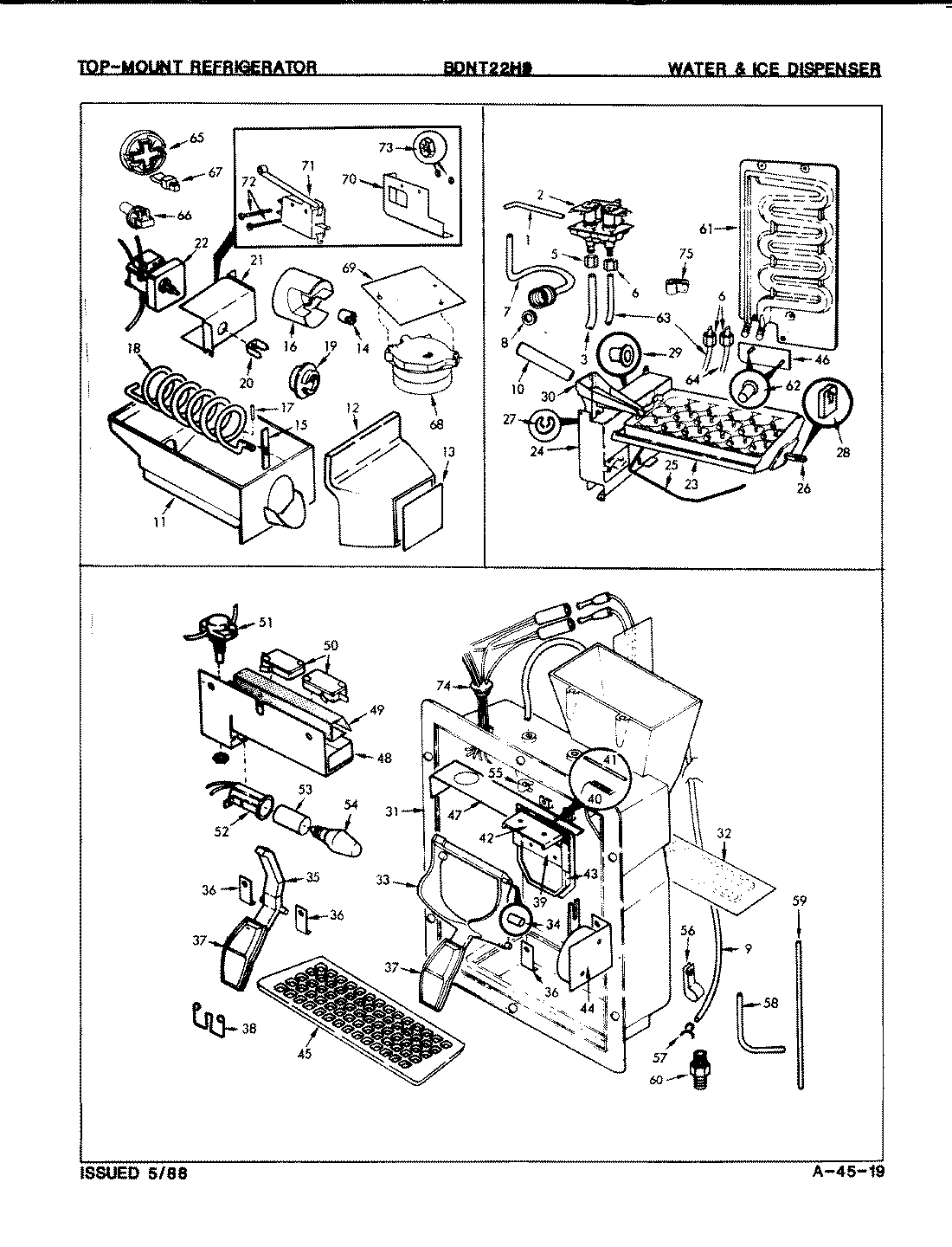 05 - WATER & ICE DISPENSER