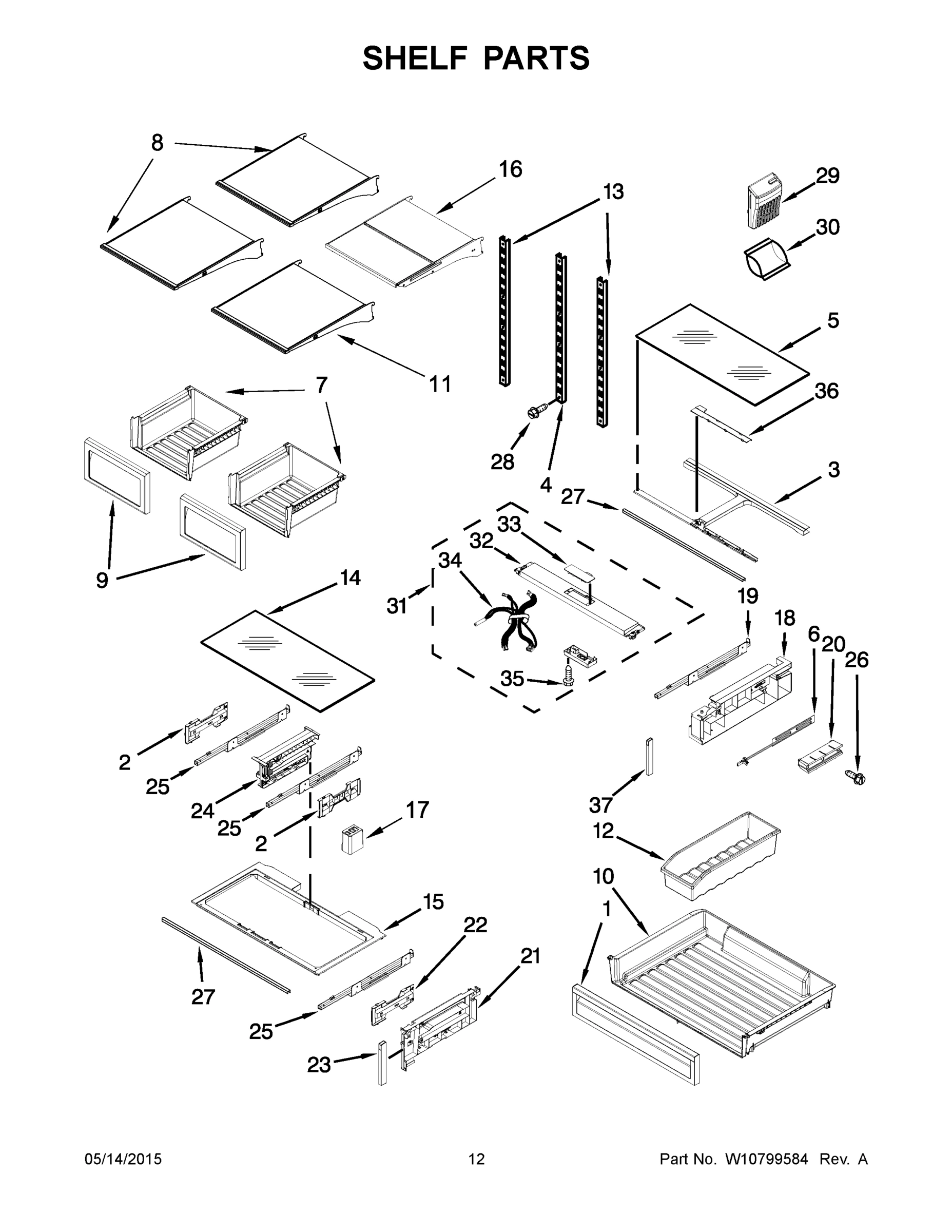 07 - SHELF PARTS
