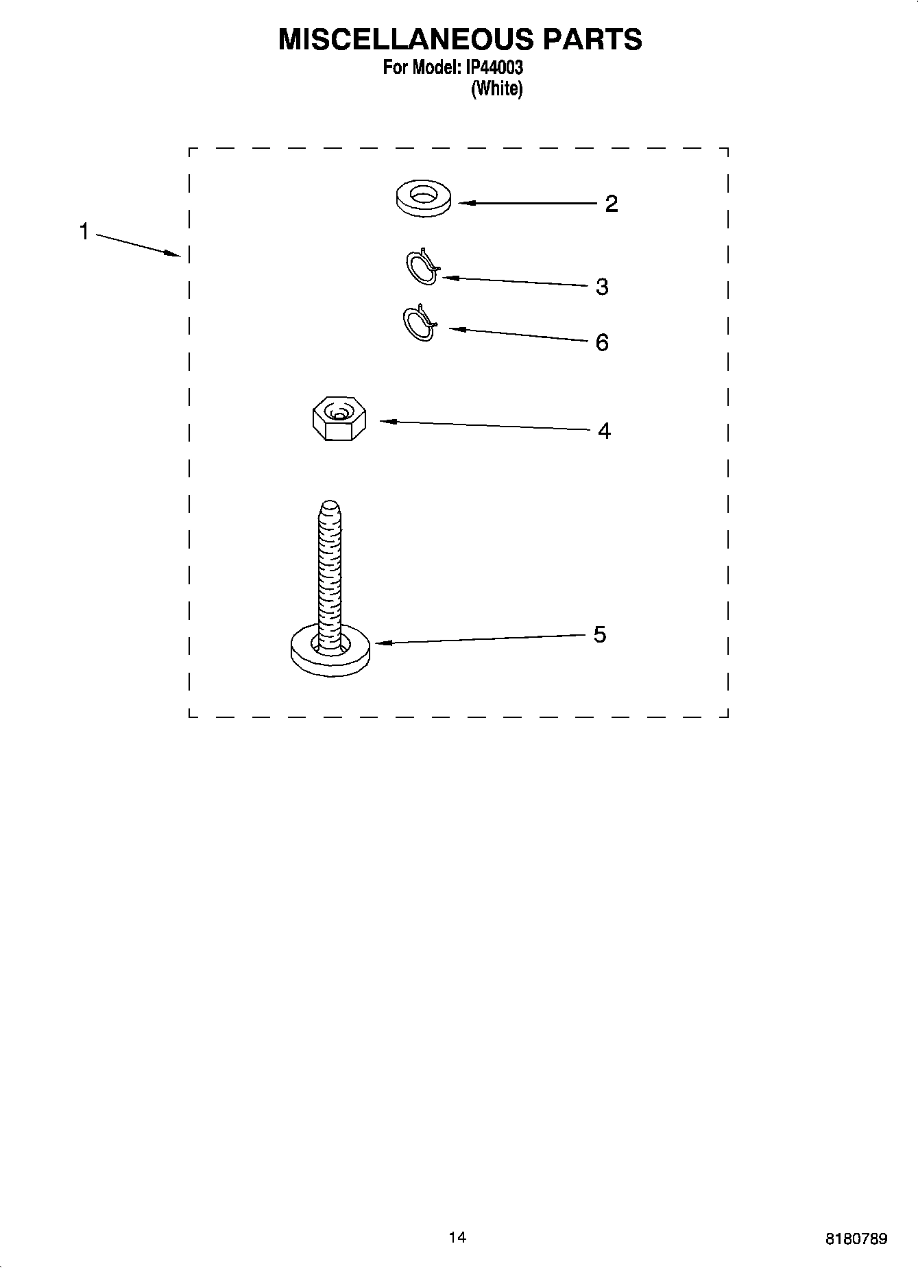 10 - MISCELLANEOUS PARTS, OPTIONAL PARTS (NOT INCLUDED)