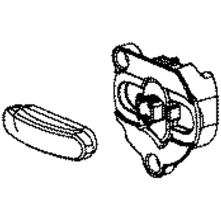 ABH74279710 LG Refrigerator Button Assembly