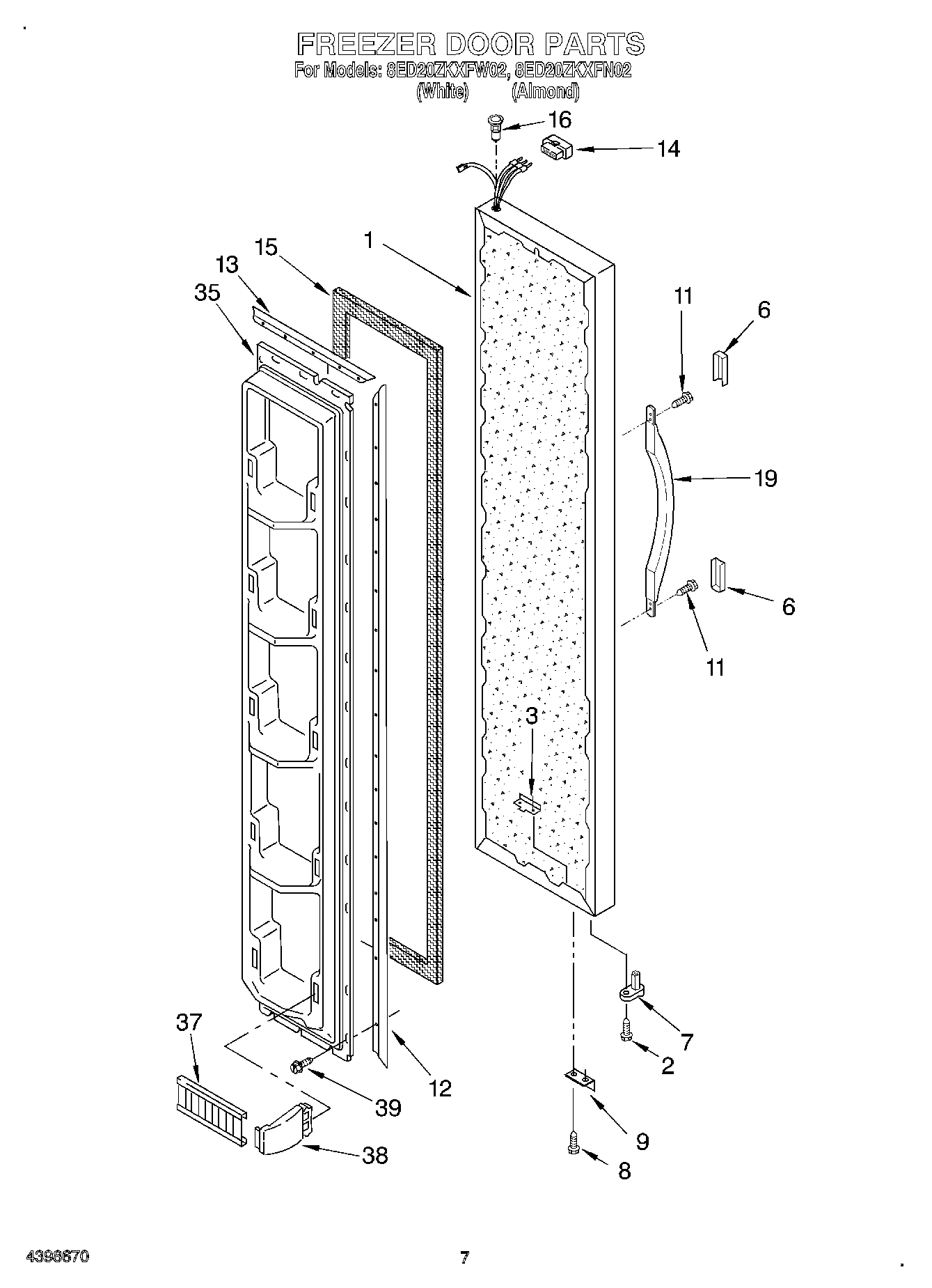 05 - FREEZER DOOR