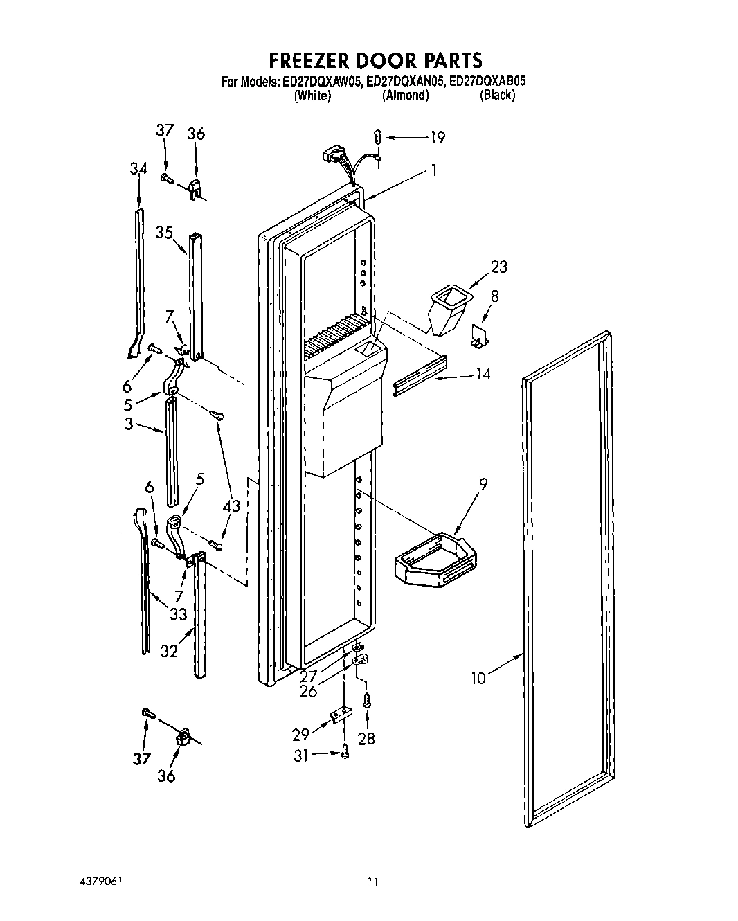 07 - FREEZER DOOR