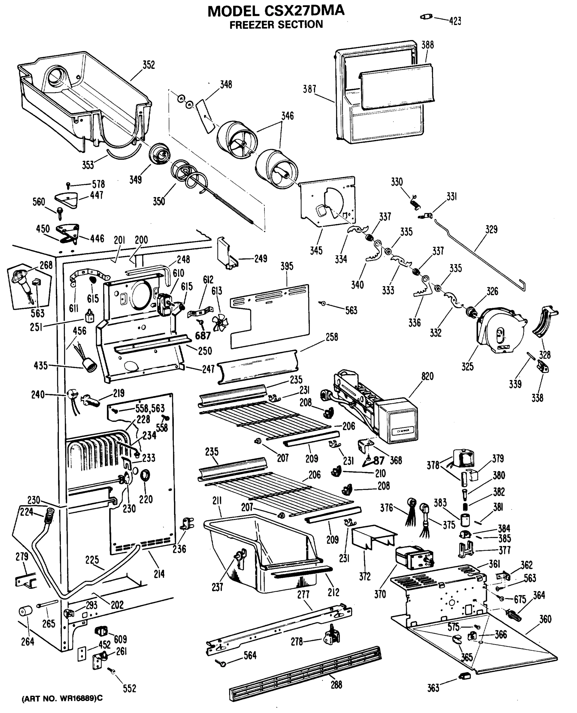 FREEZER SECTION