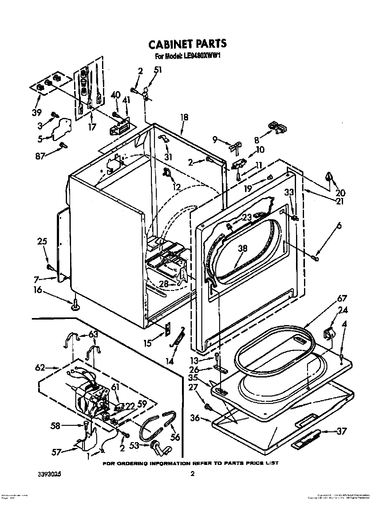 02 - CABINET PARTS