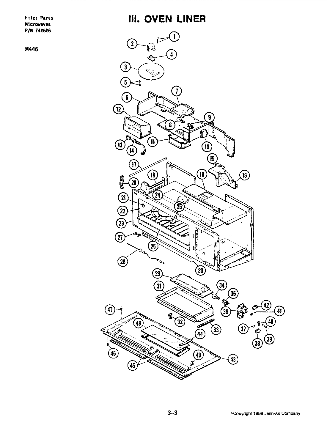 06 - OVEN LINER (M446)