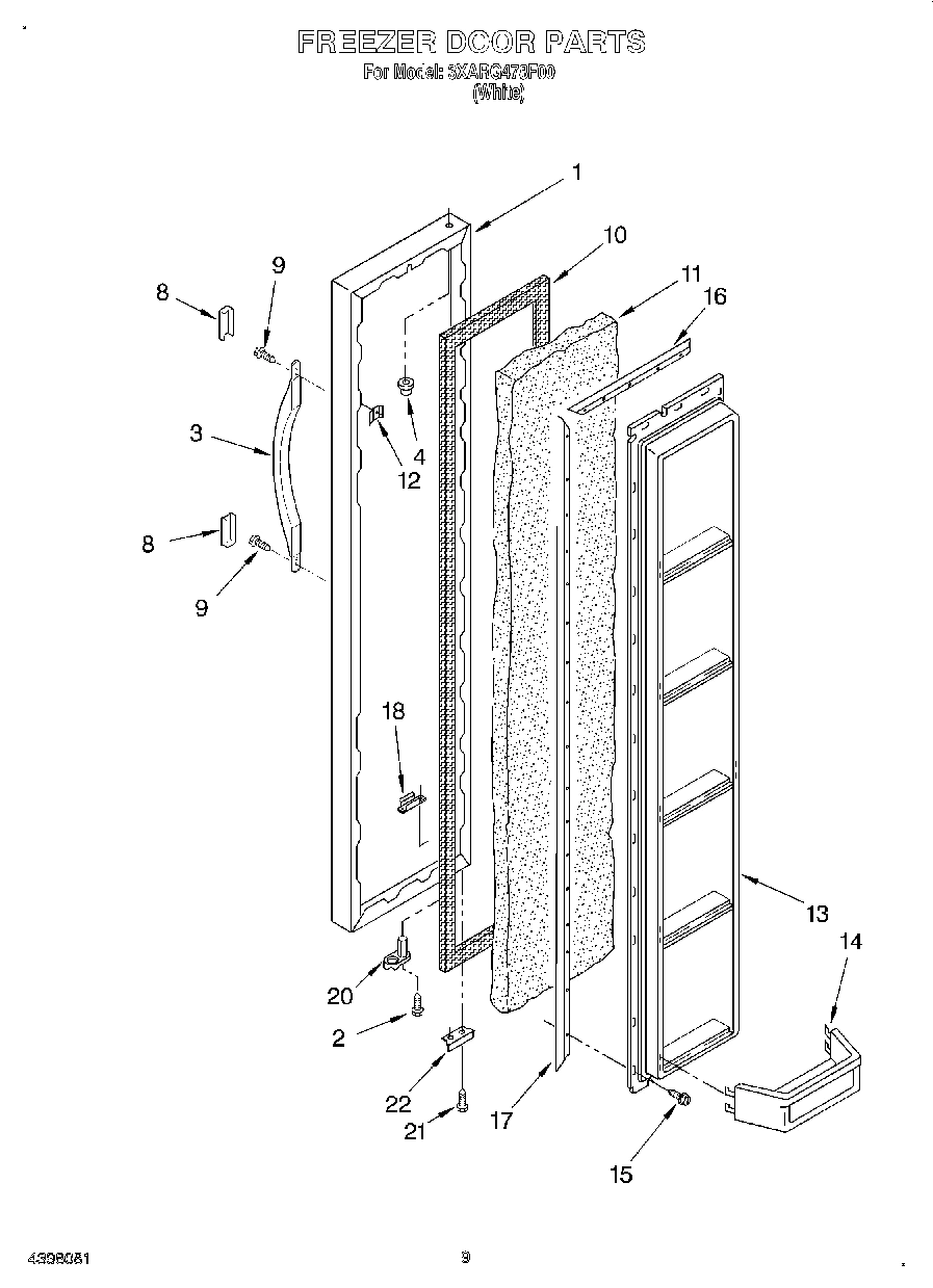 06 - FREEZER DOOR