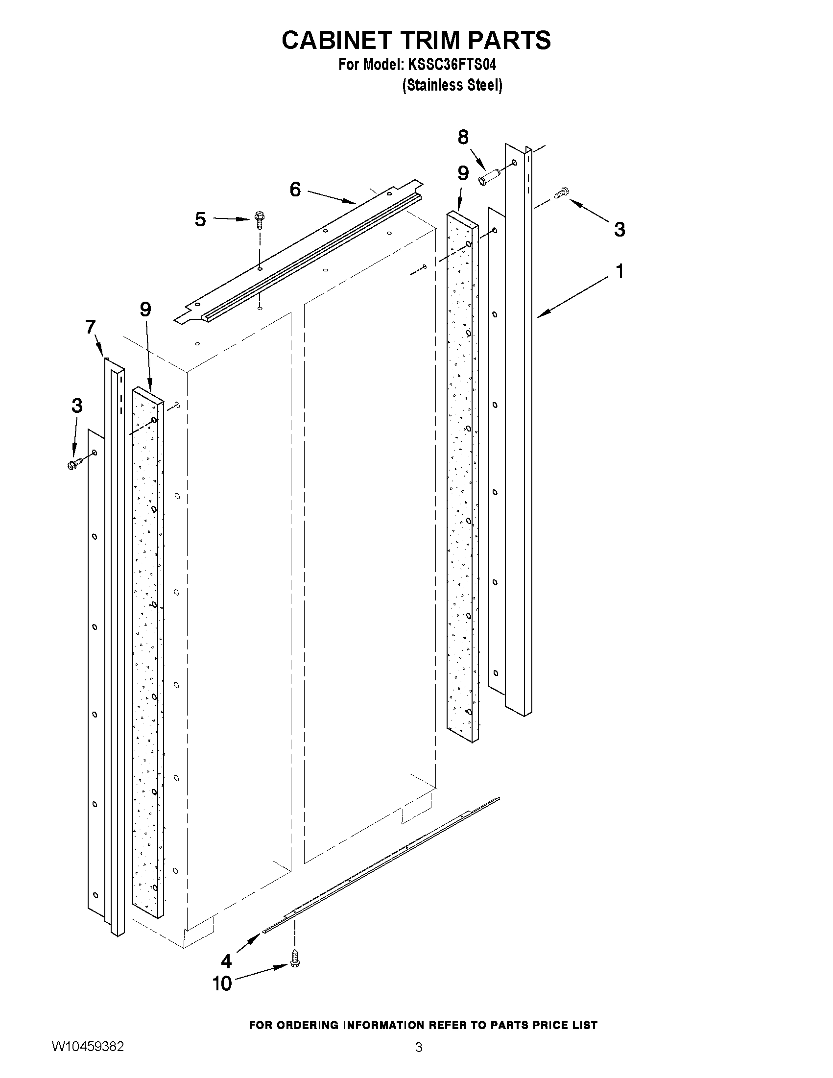 02 - CABINET TRIM PARTS