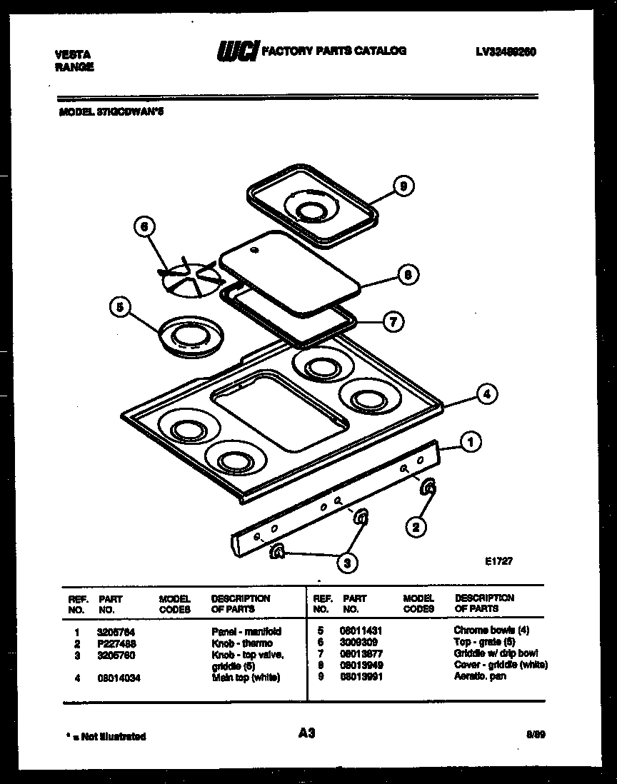03 - COOKTOP PARTS