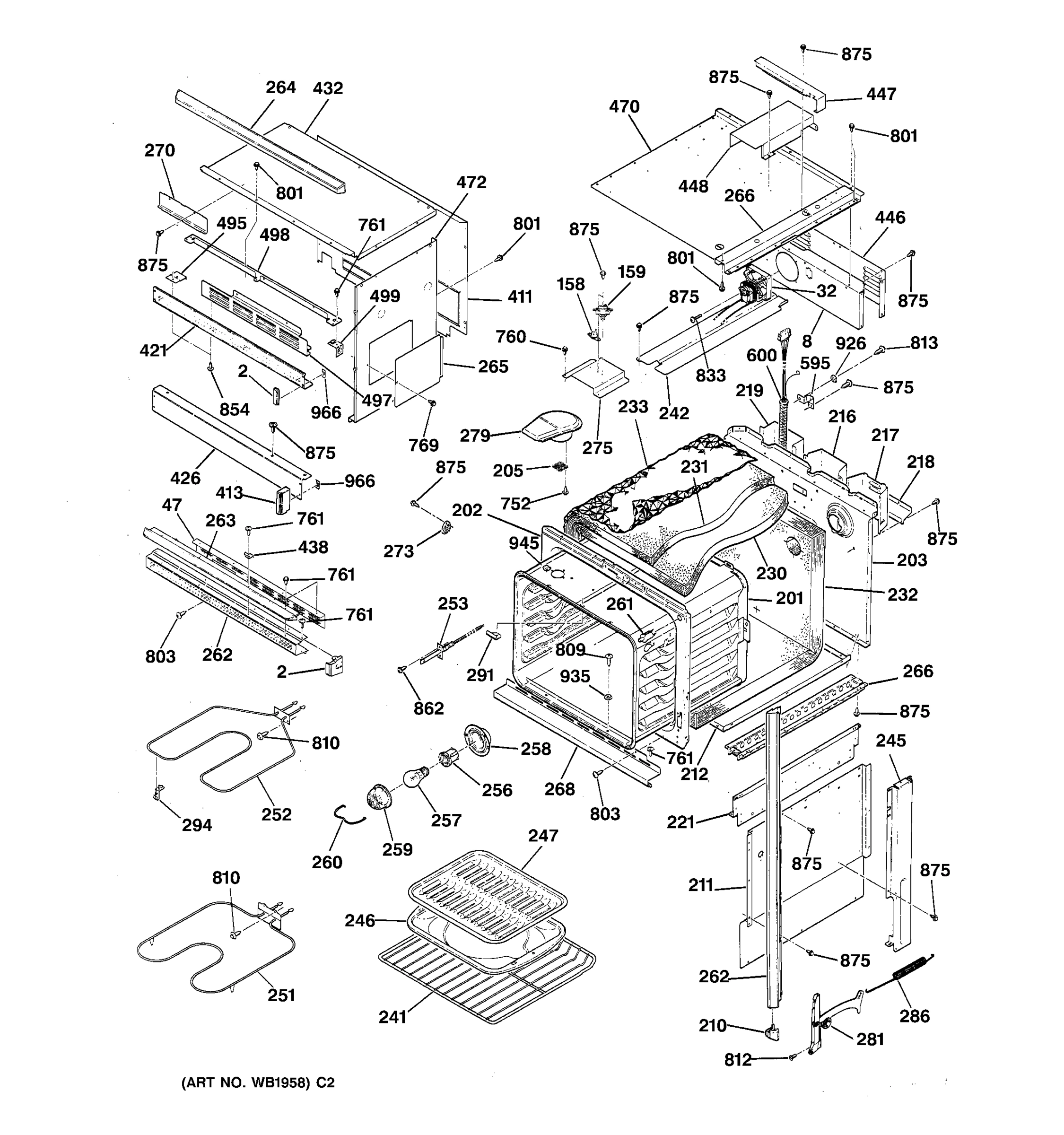 OVEN BODY