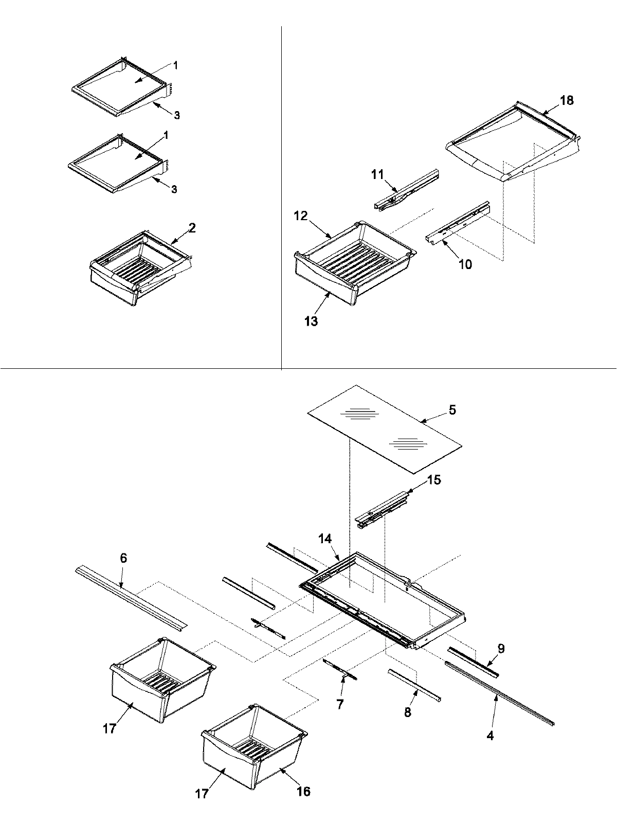 09 - REFRIGERATOR SHELVING