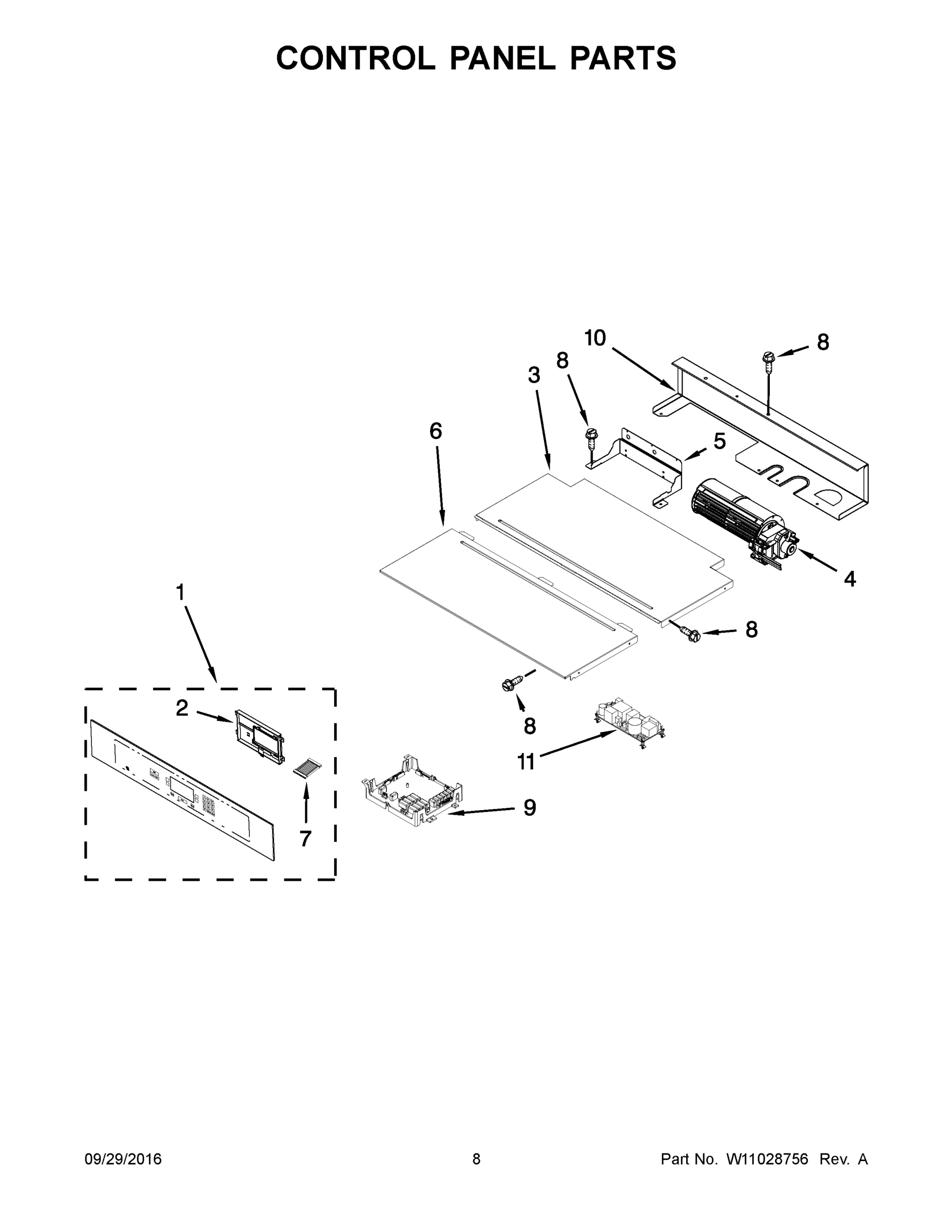 05 - CONTROL PANEL PARTS