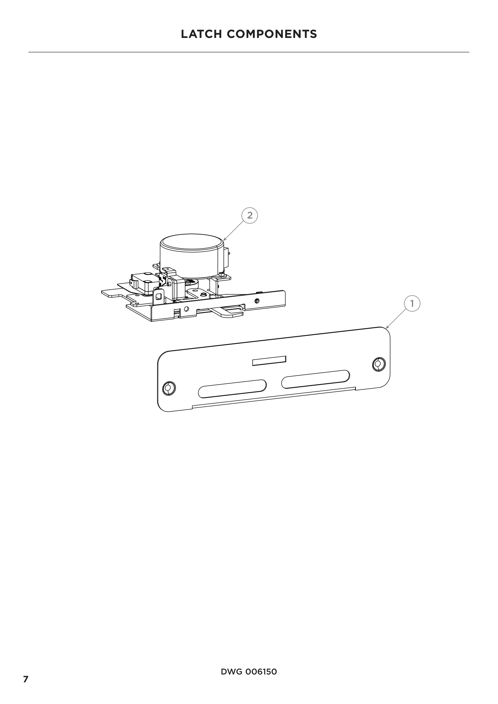 LATCH COMPONENTS