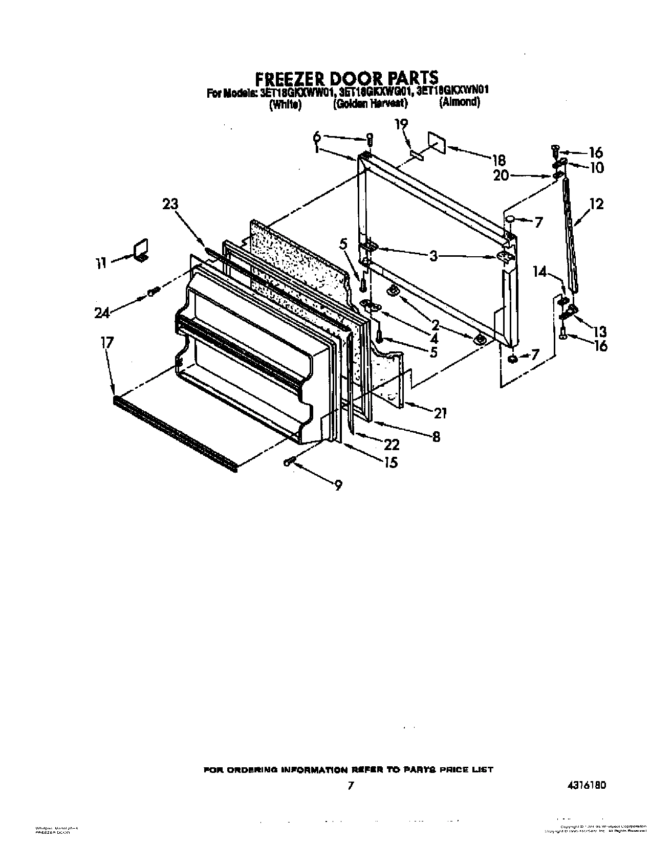 06 - FREEZER DOOR