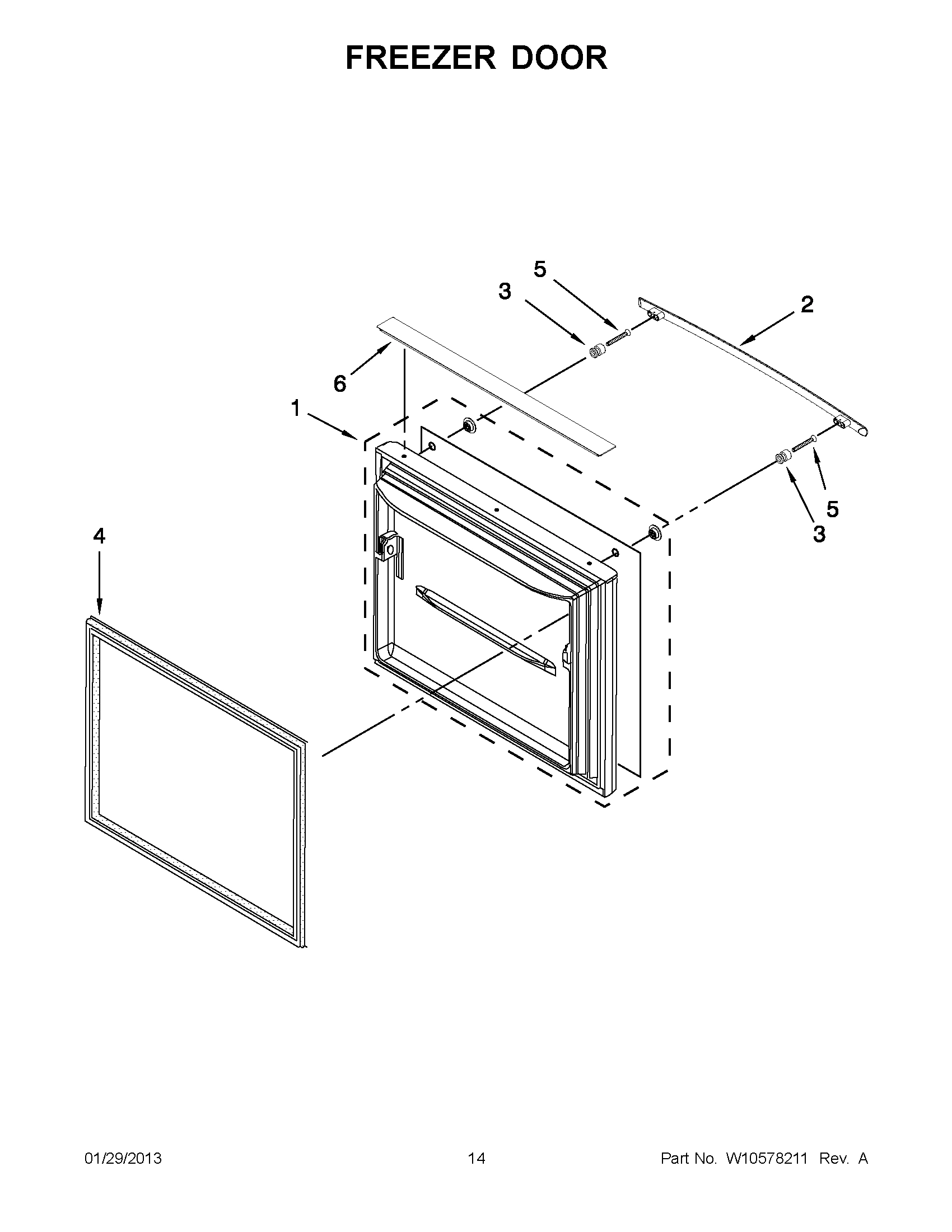 07 - FREEZER DOOR