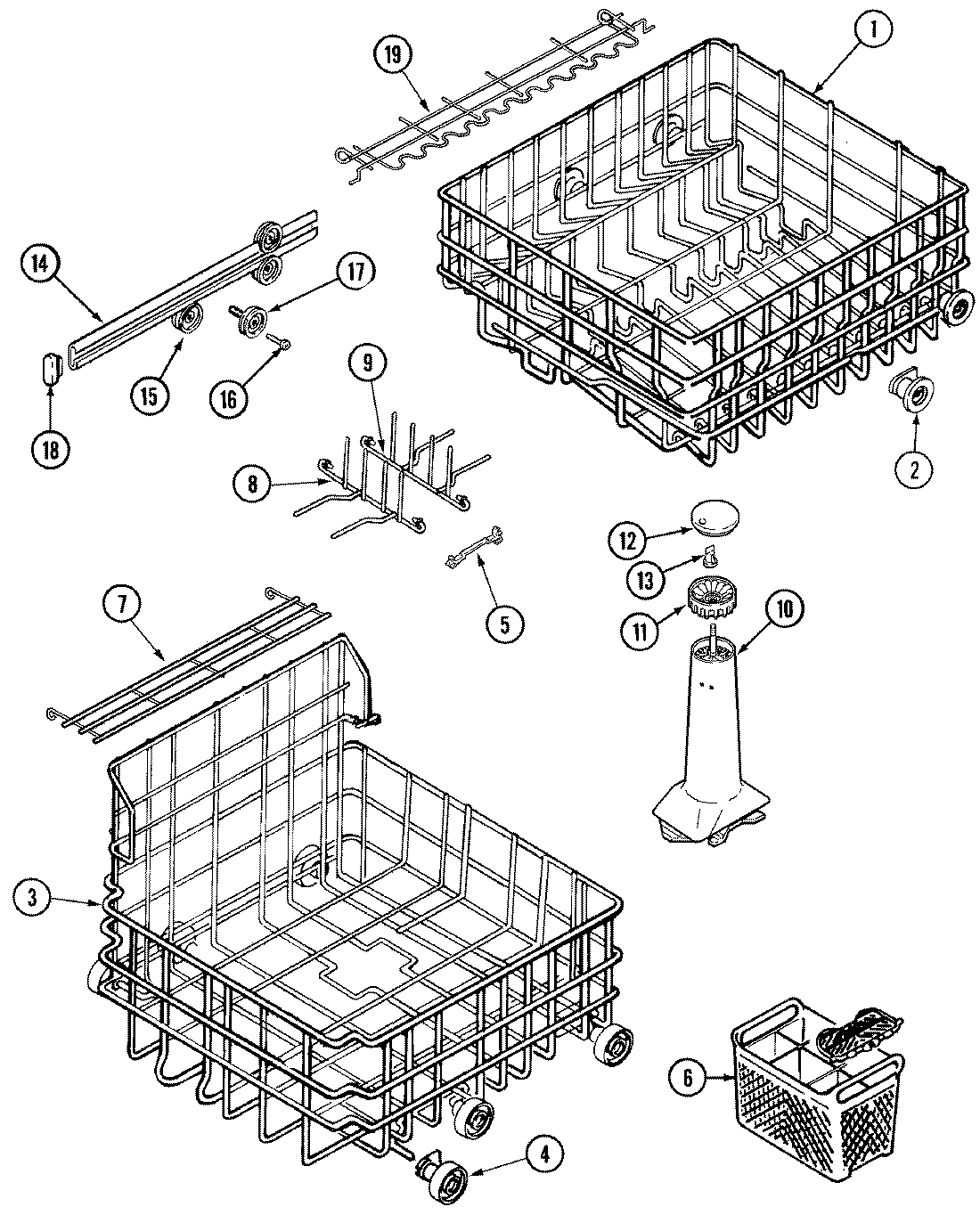 05 - TRACK & RACK ASSEMBLY