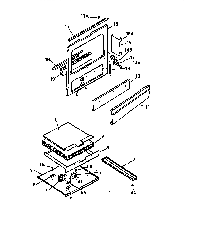 07 - FRAME, SERVICE PANEL, BASE
