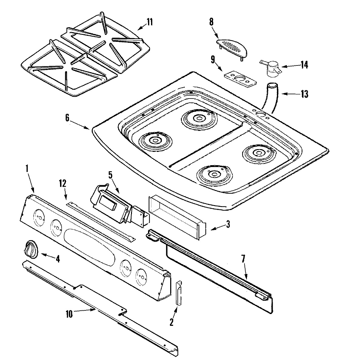 05 - TOP ASSEMBLY & CONTROL