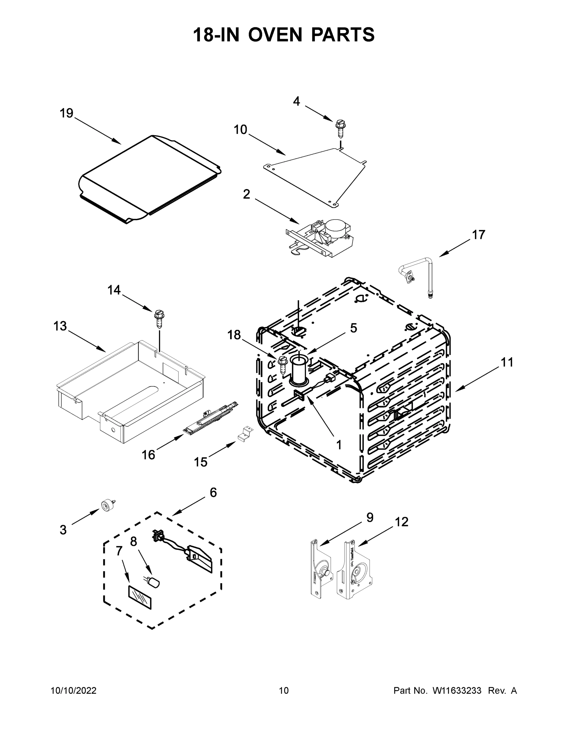 06 - 18-IN OVEN PARTS