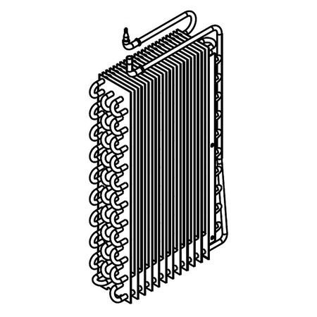 WPW10427991 Whirlpool Refrigerator Evaporator