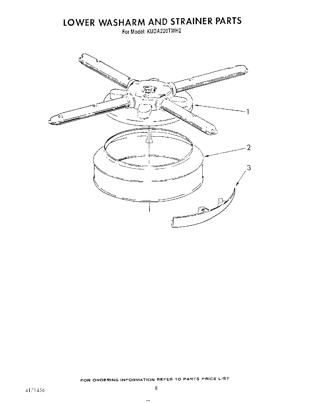 06 - LOWER WASHARM AND STRAINER