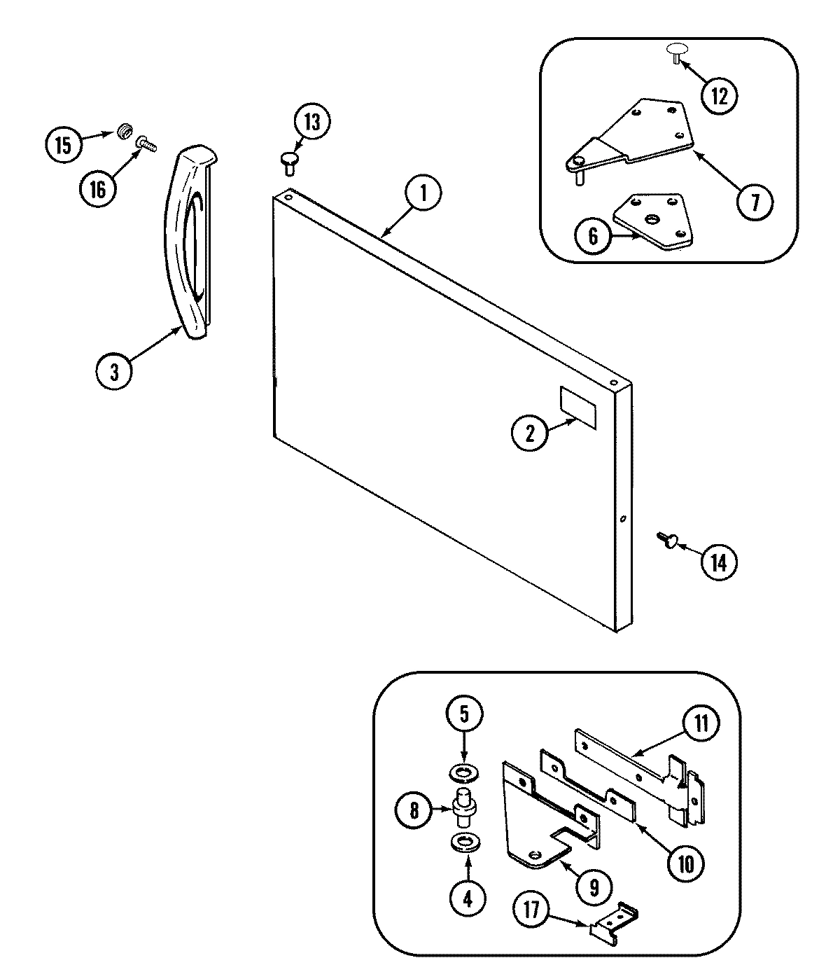 03 - FREEZER OUTER DOOR