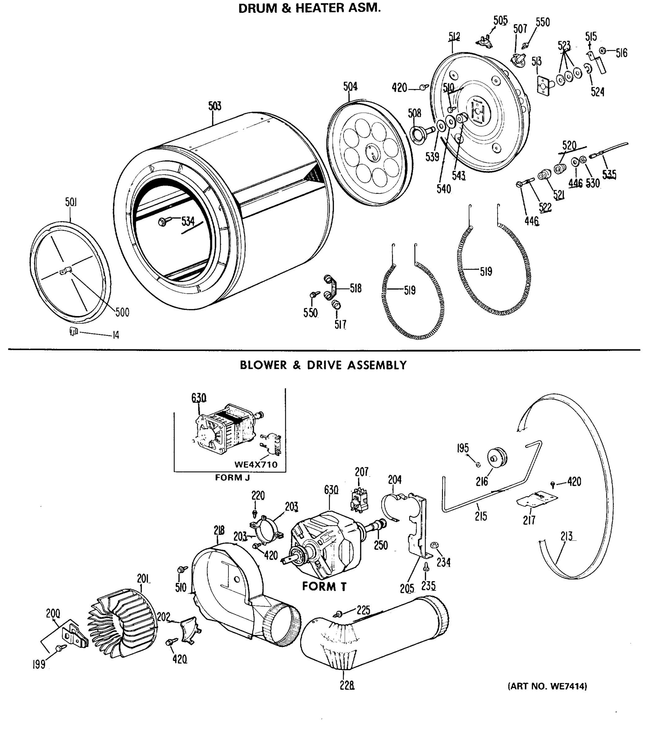 DRUM & HEATER ASM.