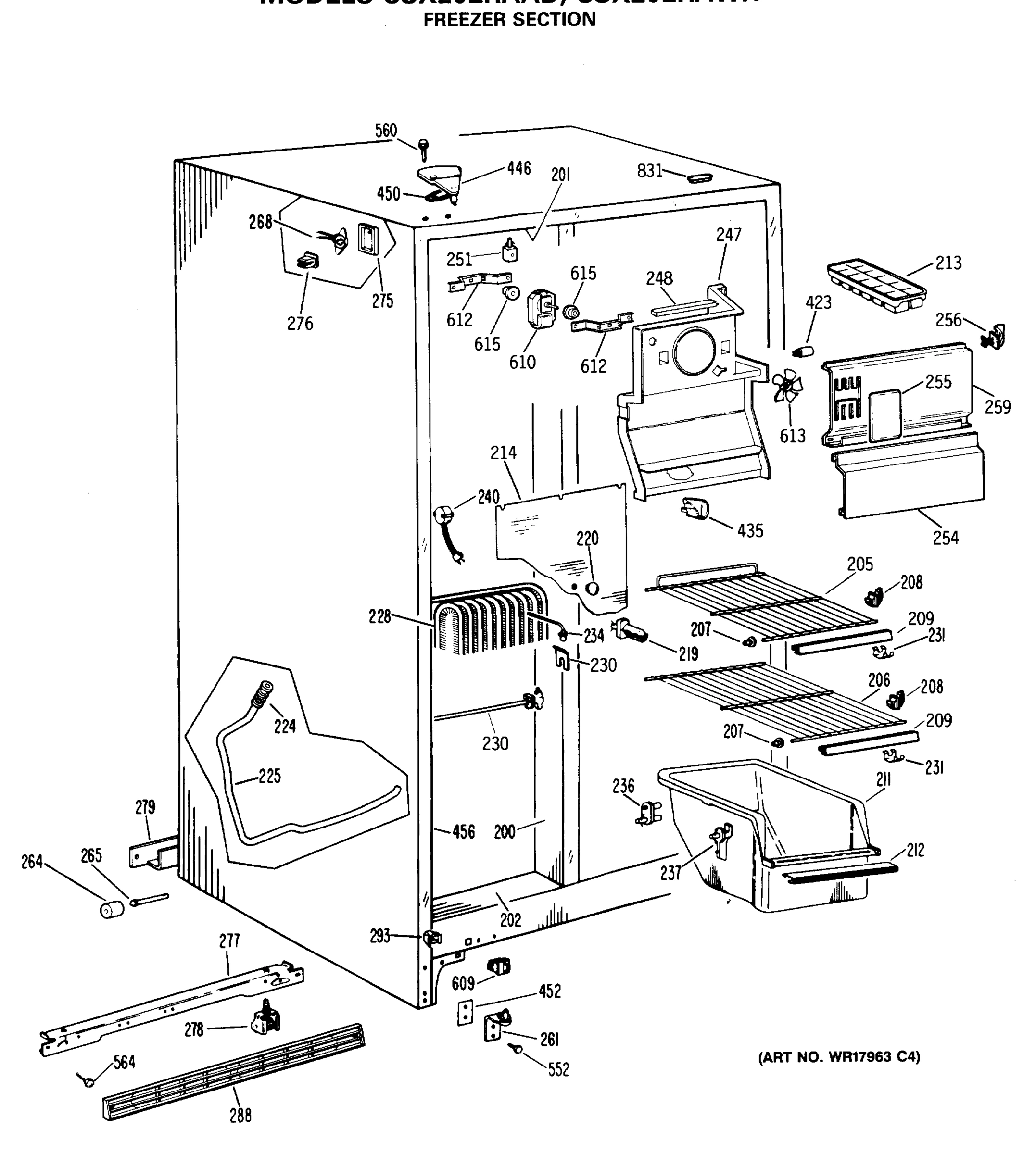 FREEZER SECTION