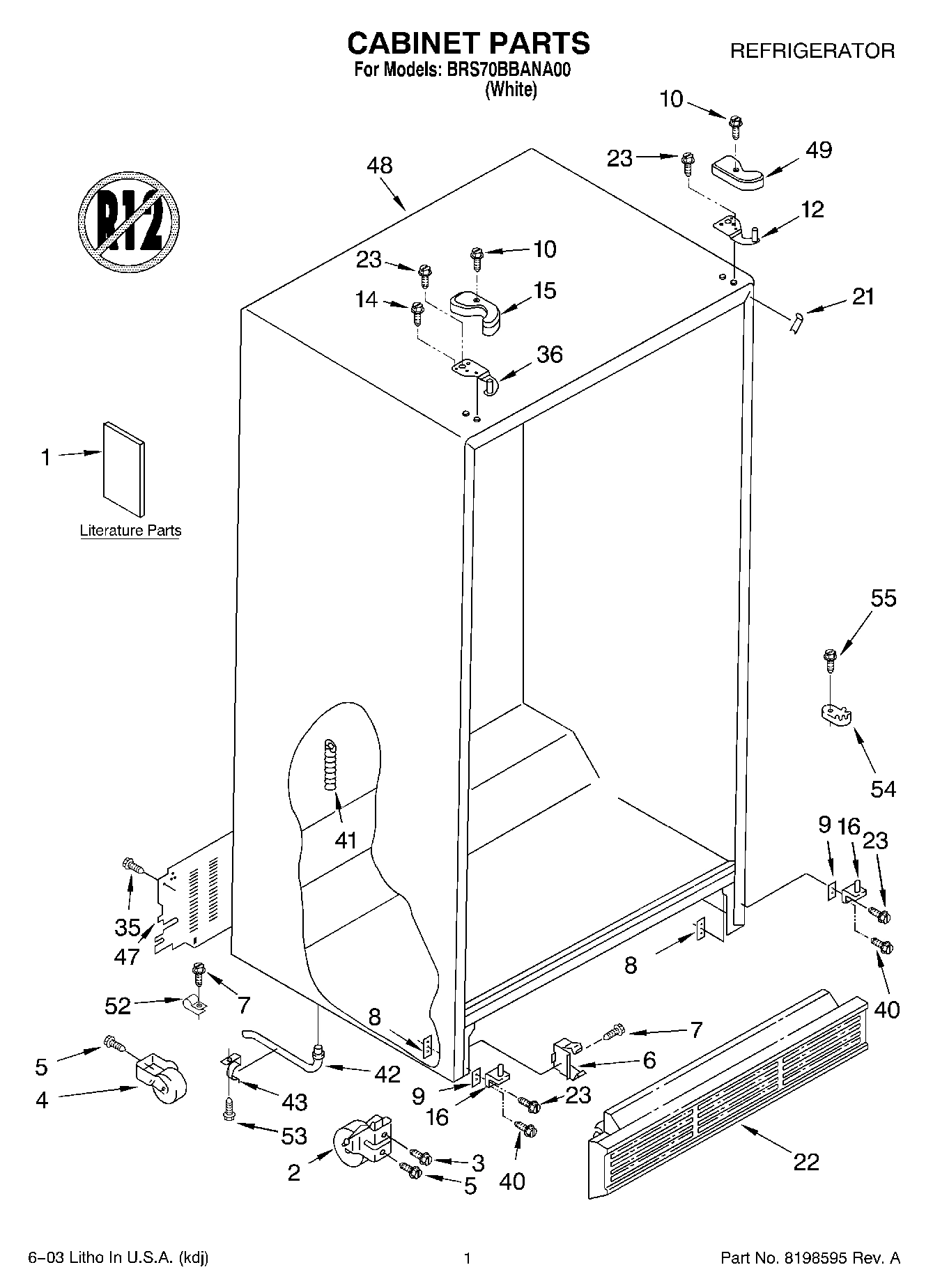 01 - CABINET PARTS