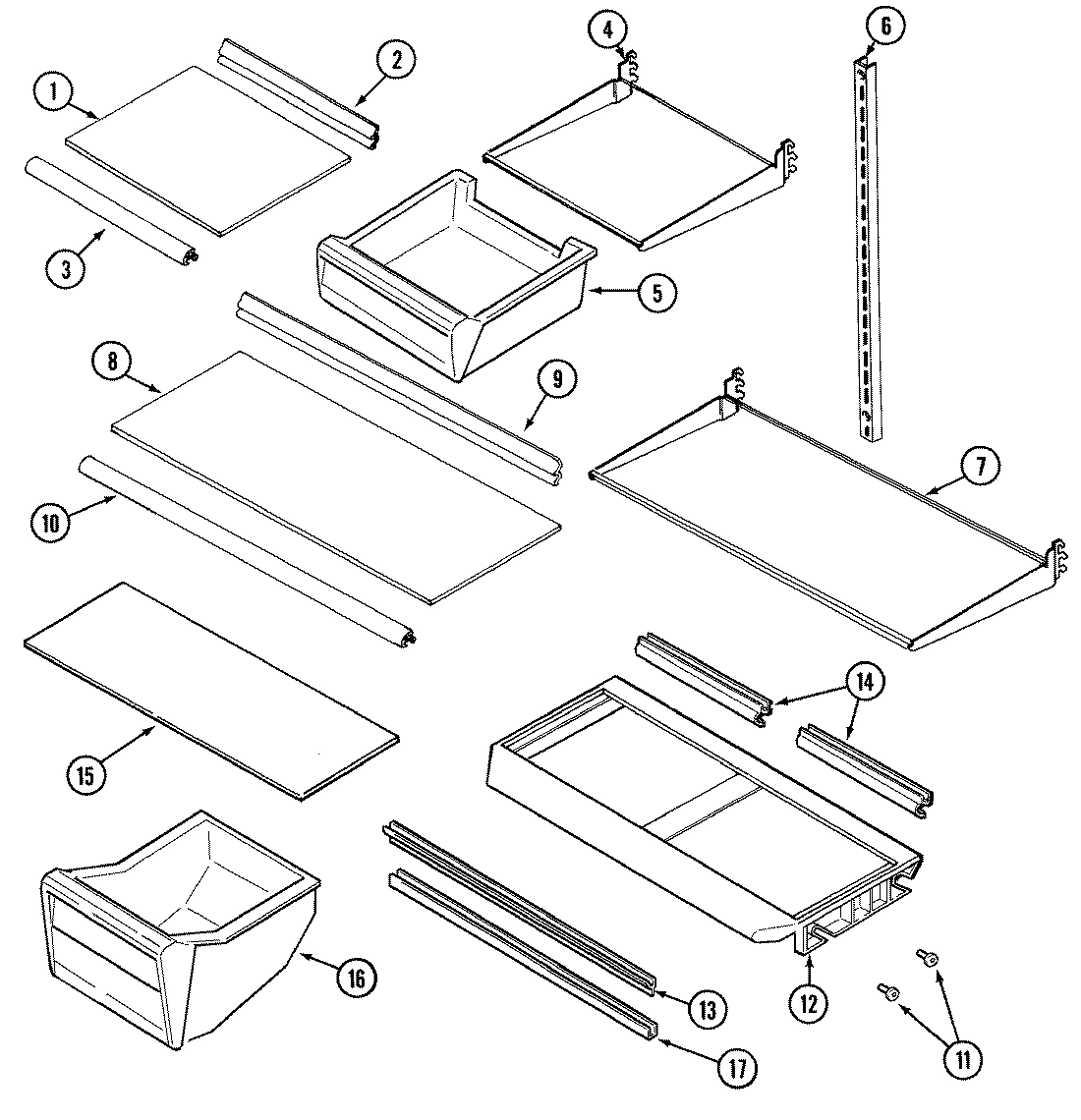 09 - SHELVES & ACCESSORIES